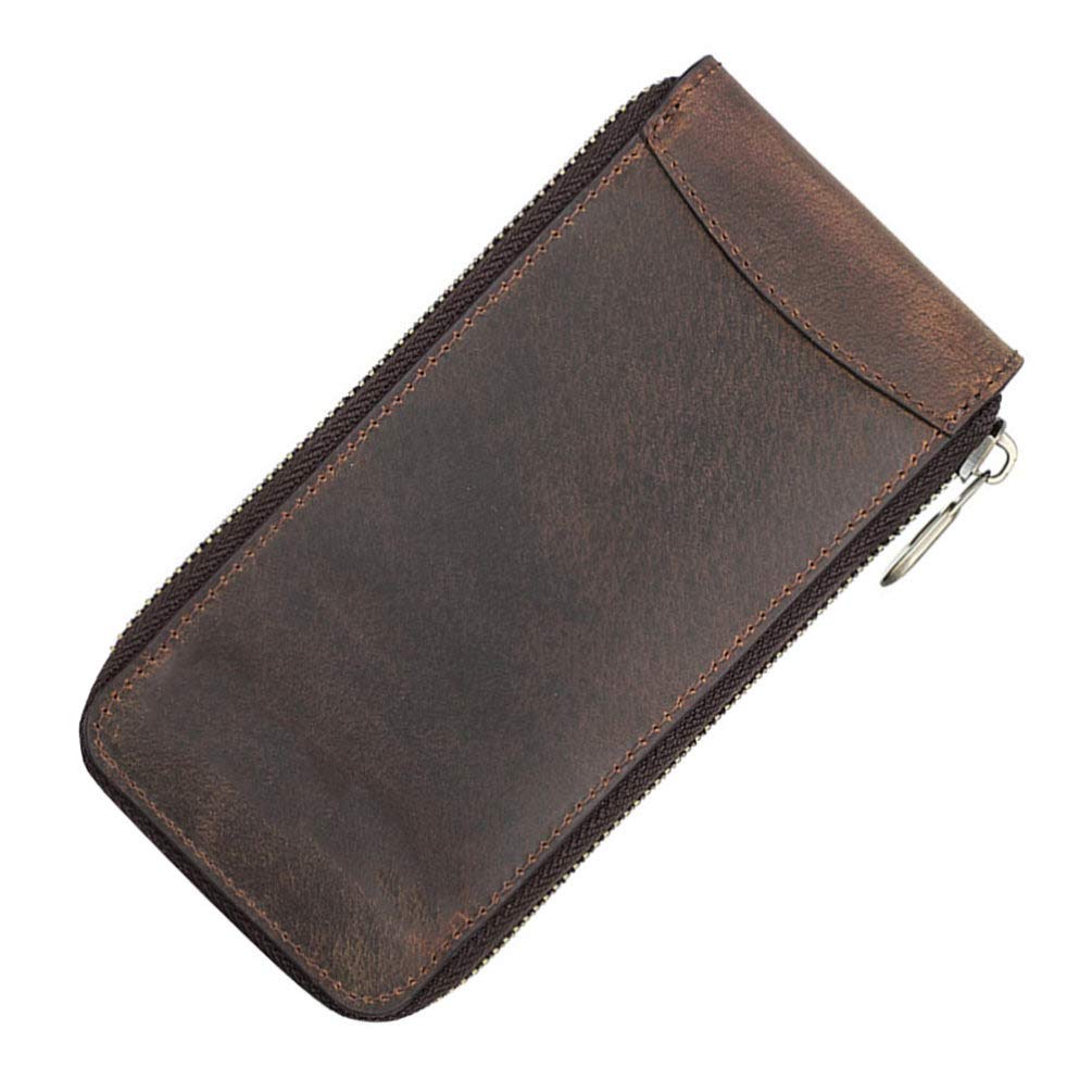 Hemobllo Leather Watch Case - Portable Travel Organizer for Men's Watches | Home & Travel Storage