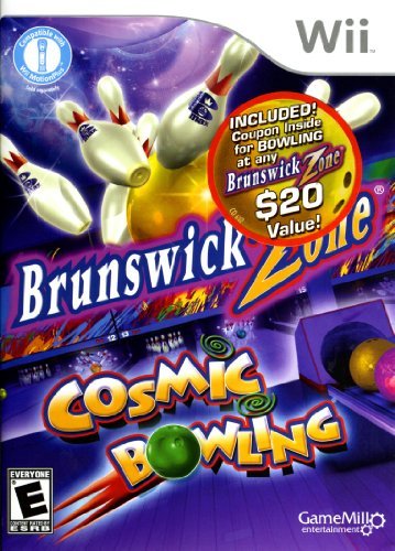 Brunswick Zone Cosmic Bowling for Wii Nintendo - Fun Family Game Night & Party Entertainment