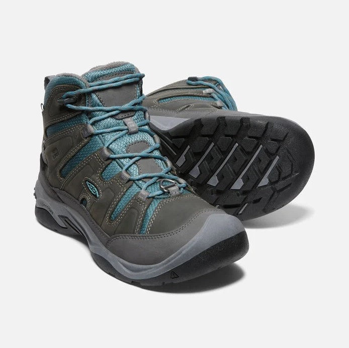 KEEN Circadia Mid Polar Waterproof Hiking Boots for Women - Comfortable & Durable Outdoor Shoes for Hiking, Camping & Winter Adventures