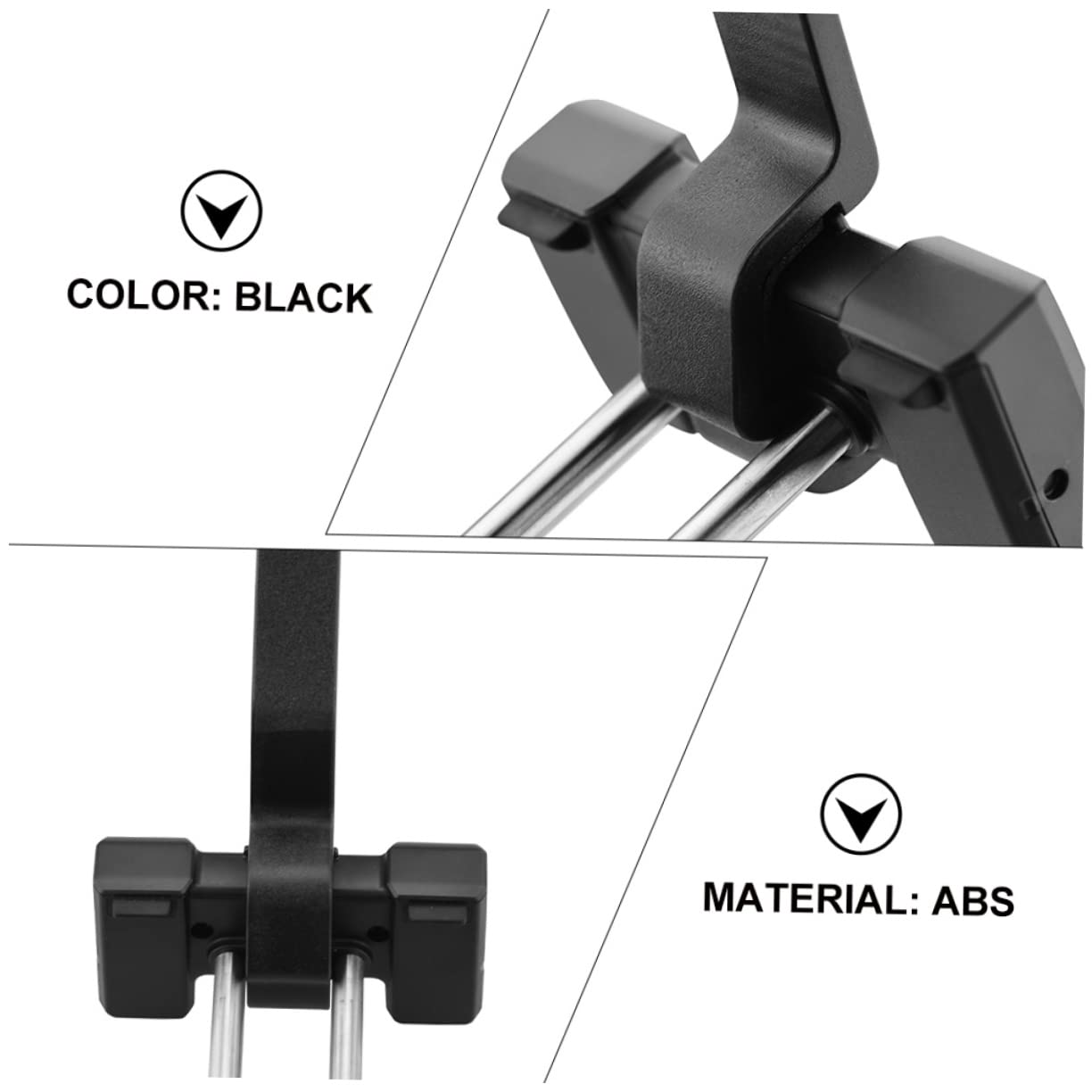 CAXUSD Drone Remote Controller Holder Stand with Tablet Mount Clip - ABS Material for DJI Mavic, Phantom, Inspire - Perfect for Aerial Photography & FPV Flying