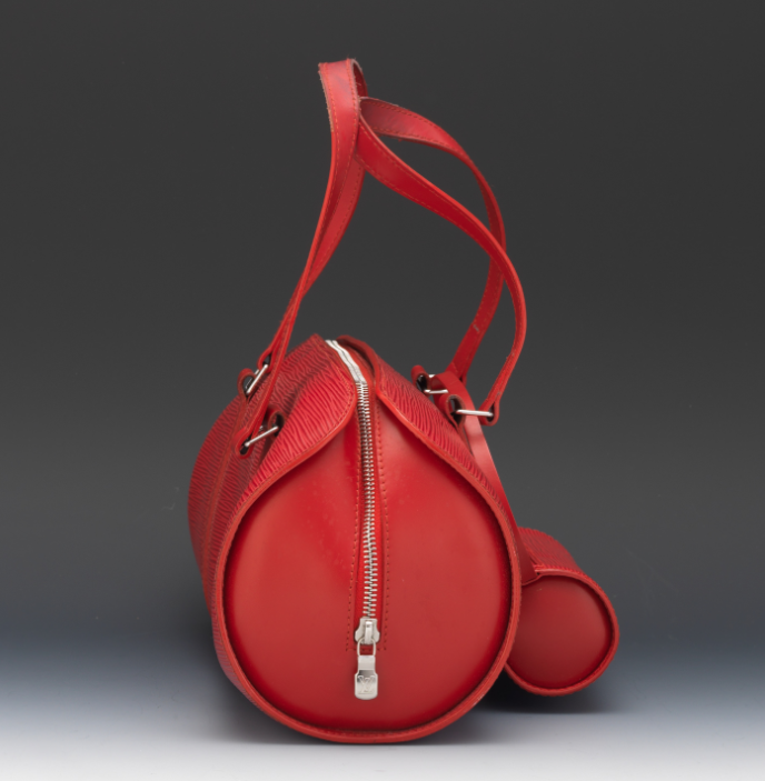 Louis Vuitton Soufflot Handbag - Black Epi Leather with Red Accents | Luxury Crossbody Bag for Women | Perfect for Work, Travel & Evening Events