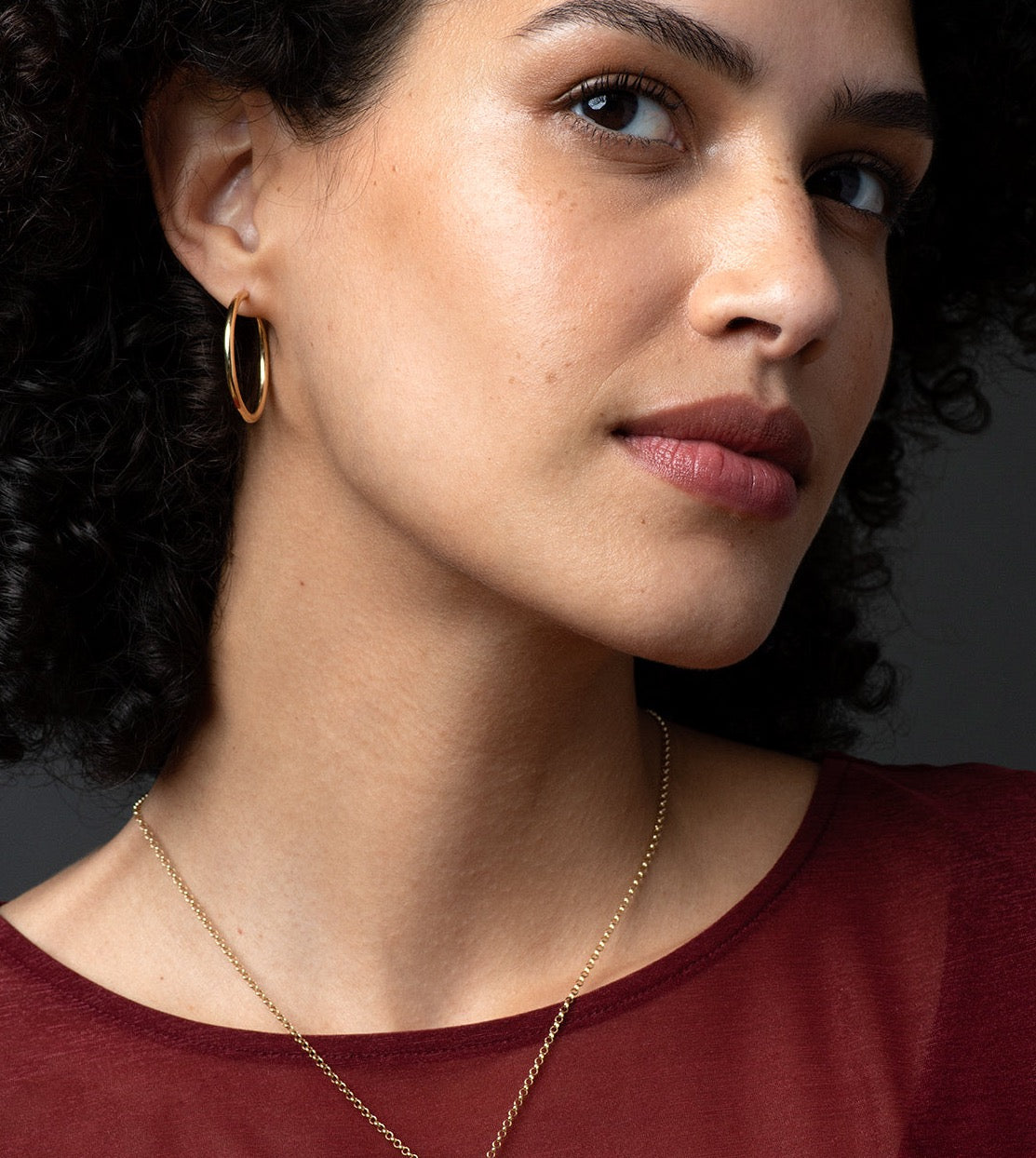 20mm Oversized Hoop Earrings for Women - Trendy Chunky Gold & Silver Hoops - Perfect for Parties, Date Nights & Everyday Wear