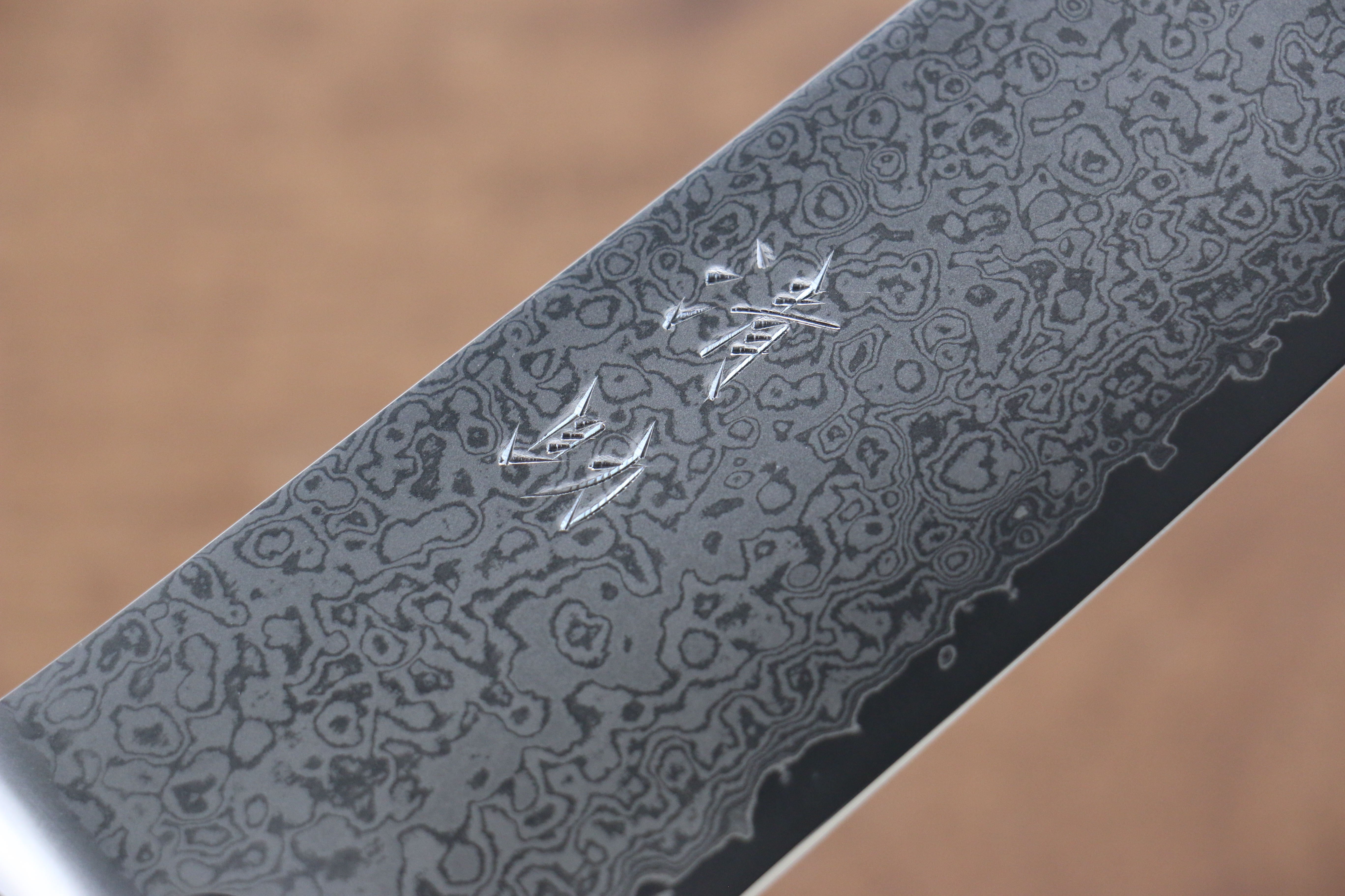 Premium Seisuke VG10 33-Layer Damascus Santoku Knife 170mm with Micarta Handle - Perfect for Slicing, Dicing & Chopping Vegetables, Meat & Fish