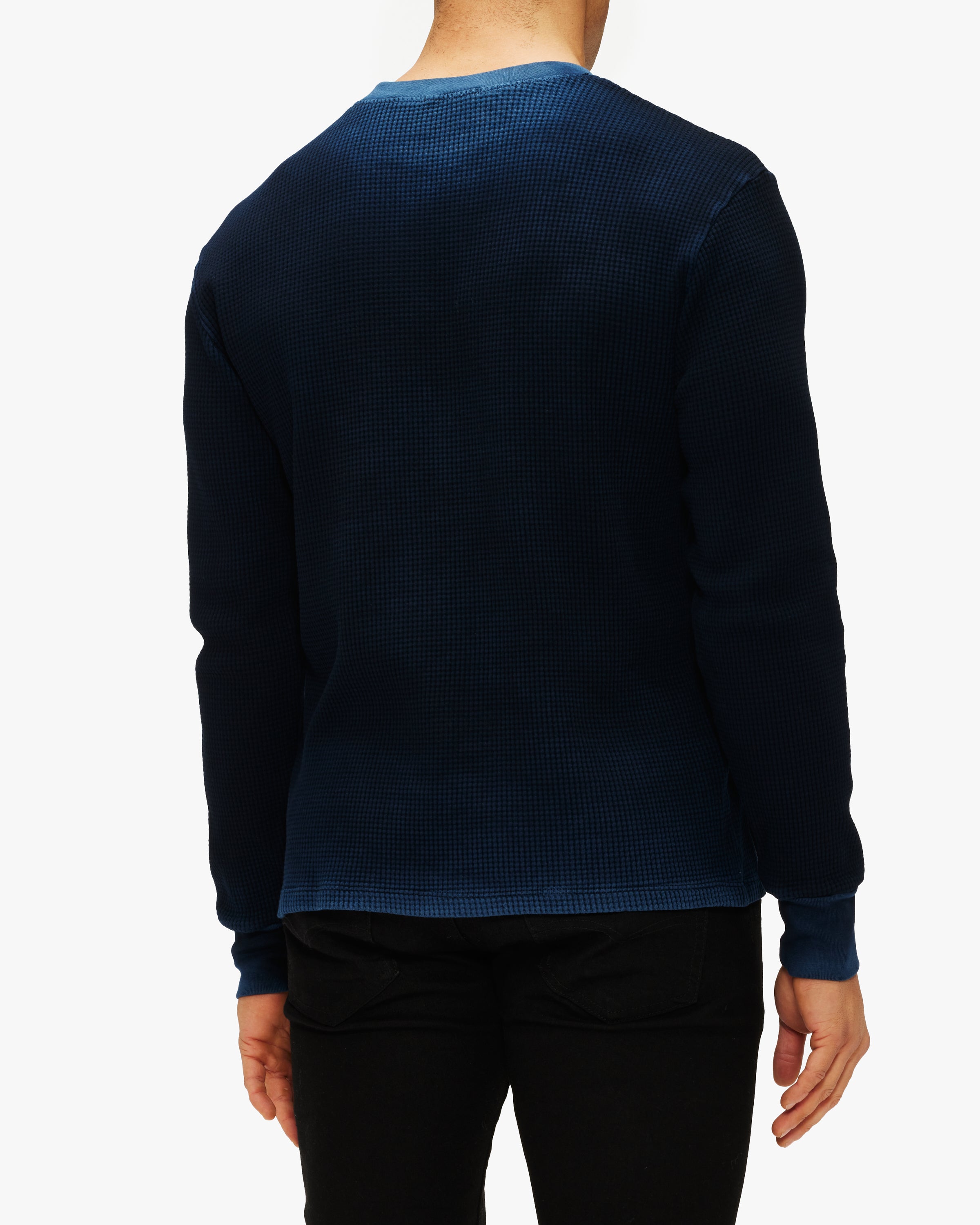 Cotton Citizen Cooper Thermal Long Sleeve Shirt for Men - Soft & Breathable Cotton Blend - Perfect for Layering, Casual Wear & Outdoor Activities