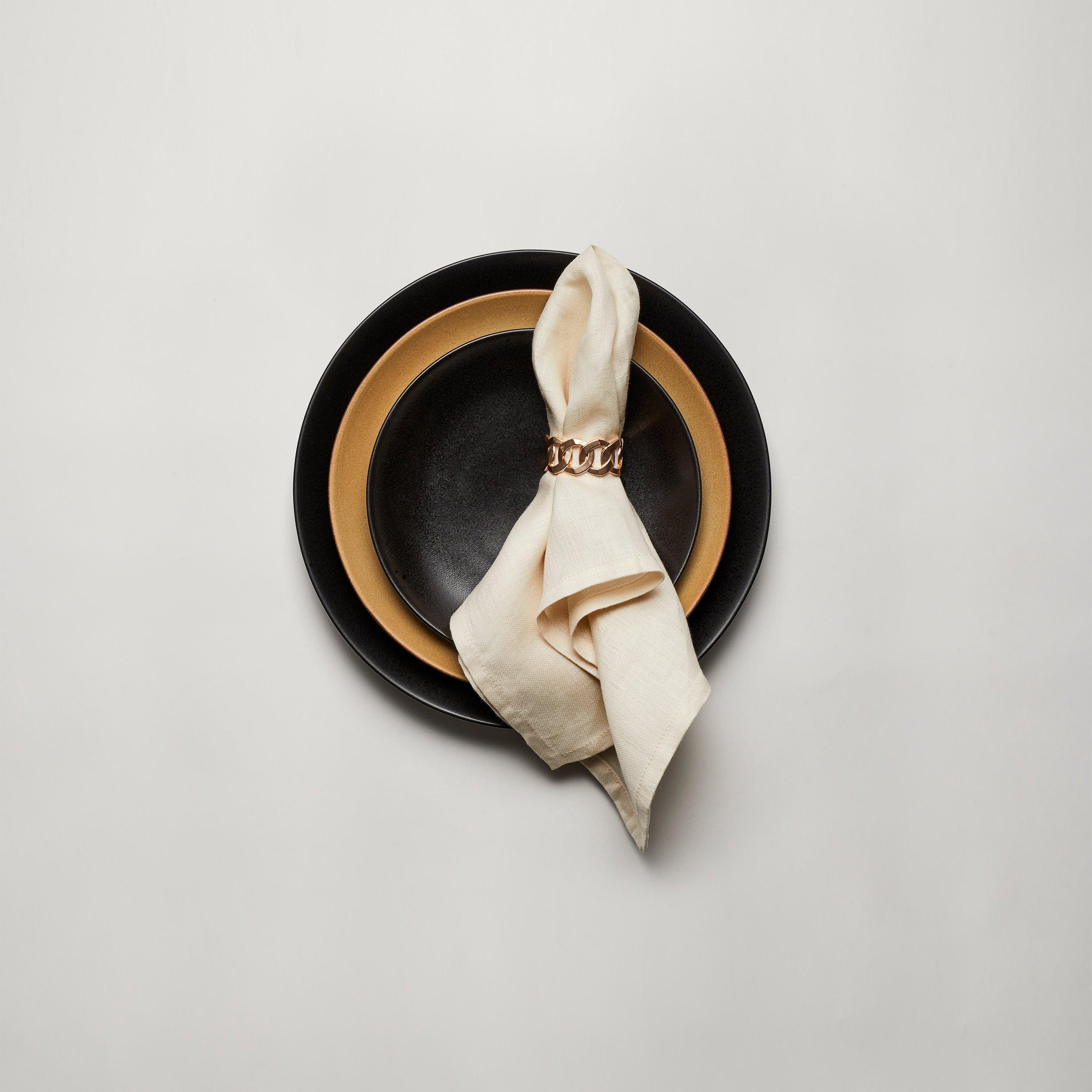 Terra Dessert Plate - Elegant Iron Serving Dish for Cakes, Pastries & Appetizers - Perfect for Dinner Parties, Tea Time & Special Occasions