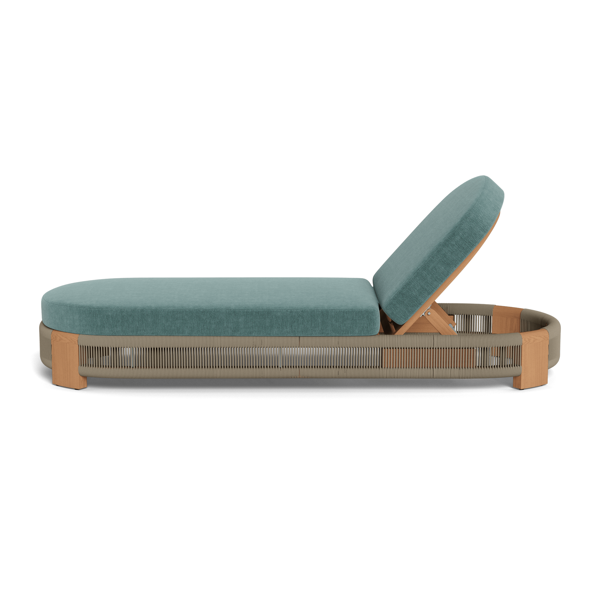 Premium Teak Wood Sun Lounge Chair - Outdoor Patio Furniture for Poolside, Beach, and Garden Relaxation
