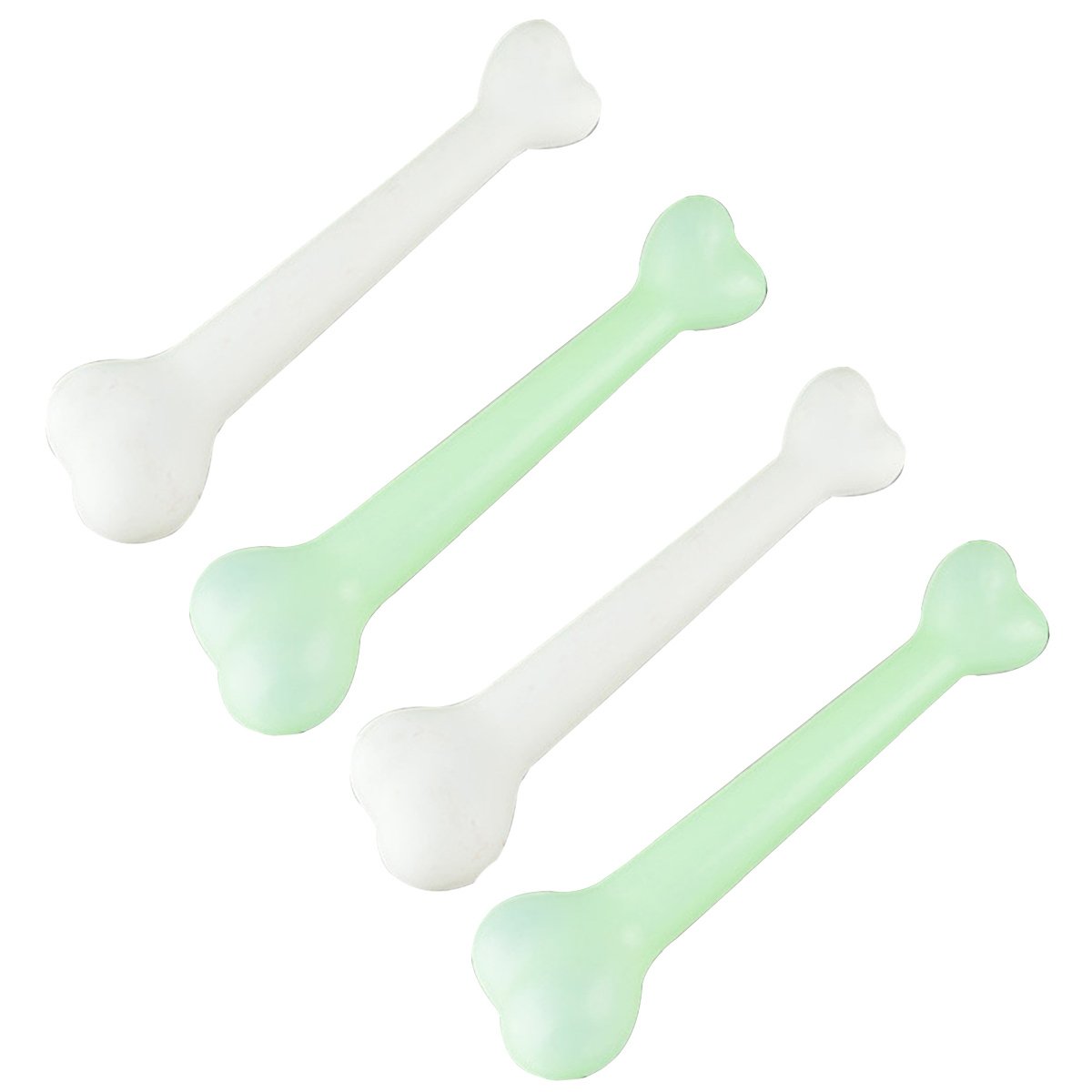 4 Pcs Halloween Fake Bones - Realistic Hanging Skeleton Bones for Halloween Party Decorations, Spooky Yard & Indoor Decor, Halloween Party Props - Perfect for Haunted House, Graveyard Scenes & Trick-or-Treat Displays