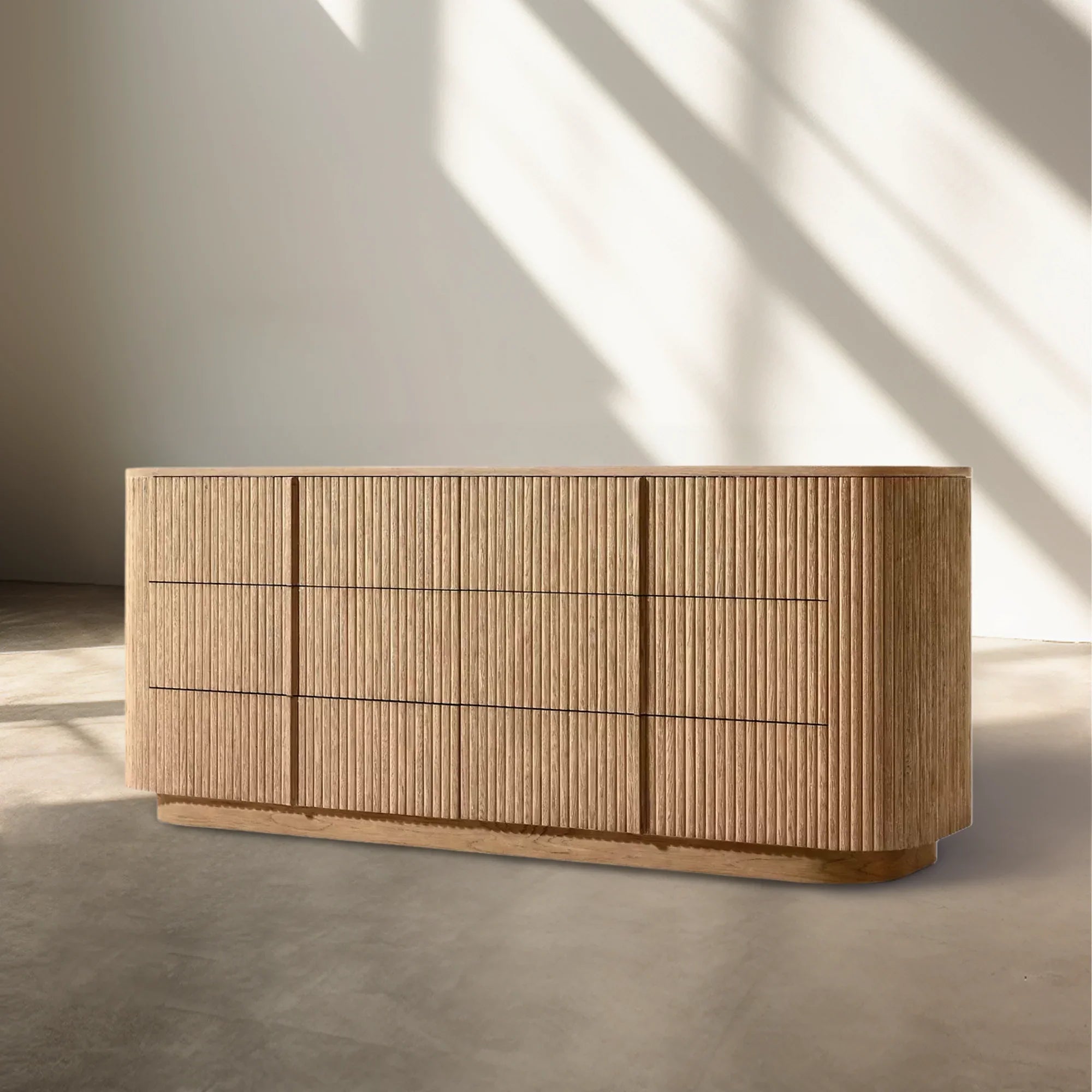 Mulholland 6-Drawer Wooden Dresser for Bedroom - Stylish Storage Organizer for Clothes, Bedding & Accessories | Perfect for Master Bedroom, Guest Room & Dorm