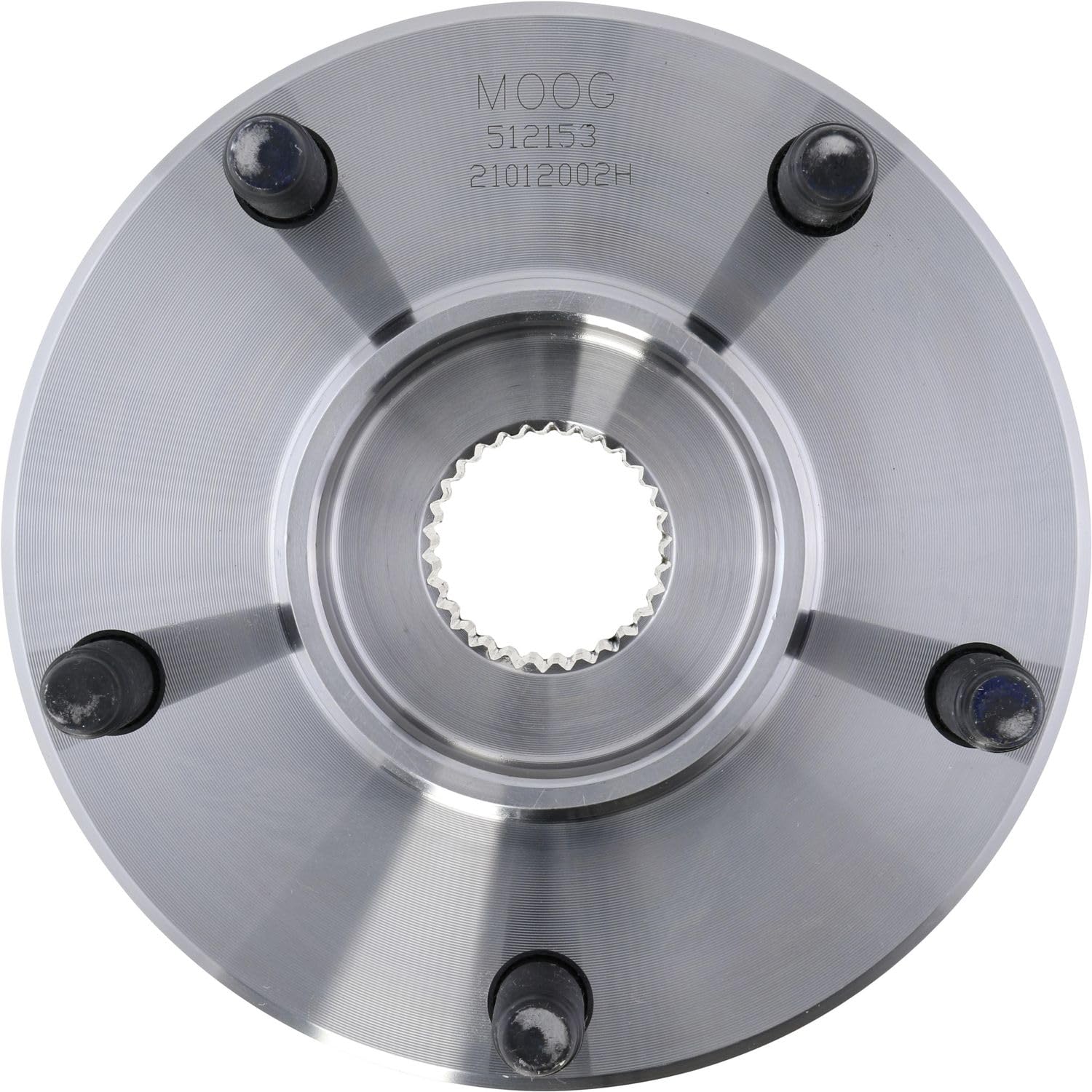 MOOG 512153 Wheel Bearing and Hub Assembly - Compatible with Chevrolet Corvette C5 C6 1997-2013 - Front & Rear Replacement - High Performance, Durable for Smooth & Quiet Ride - Perfect for Daily Driving, Racing & Performance Upgrades