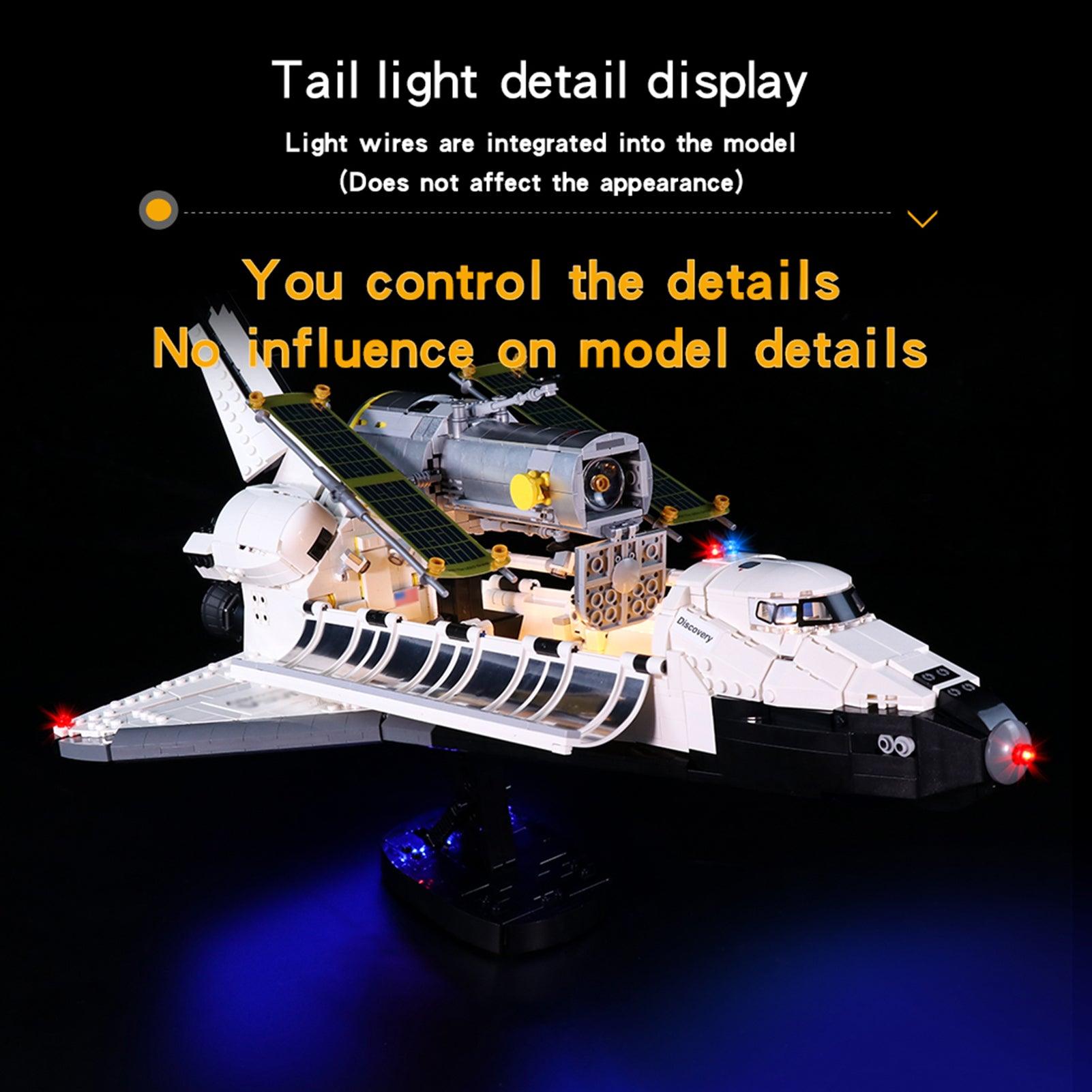 Best Light Kit for Lego Technic NASA Space Shuttle Discovery 10283 - Enhance Your Model with Realistic LED Lighting for Display & Nighttime Showcase