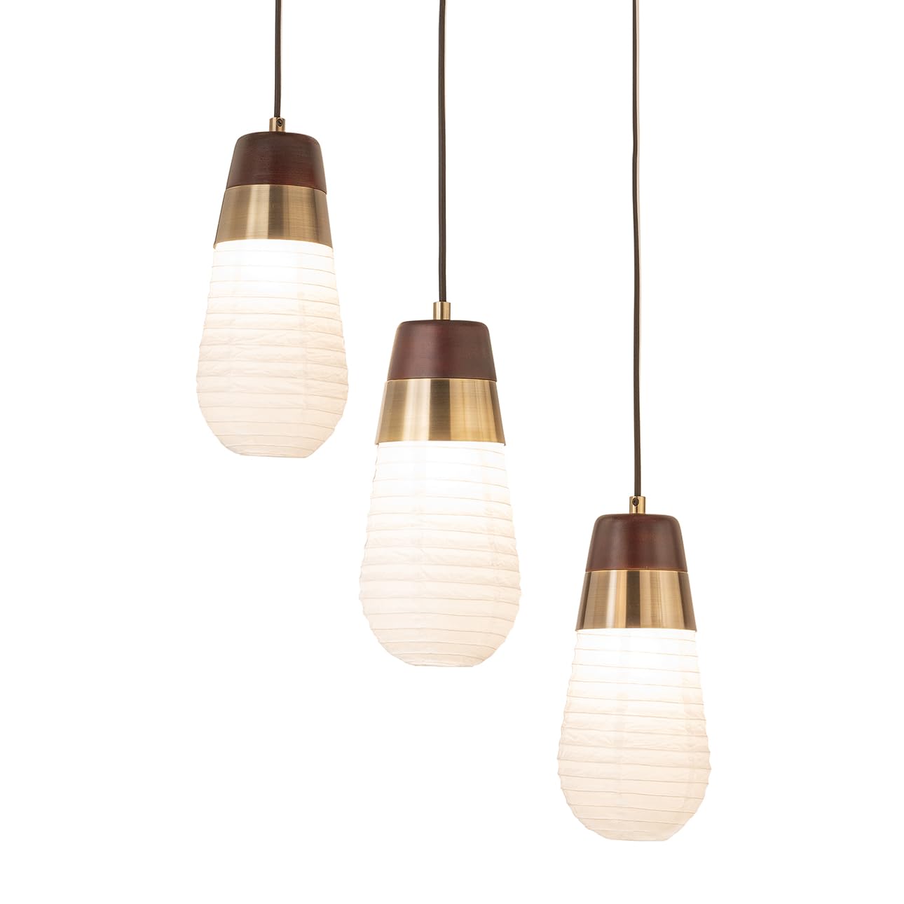 NOVA of California Sunset 3-Light Pendant Lamp - 27