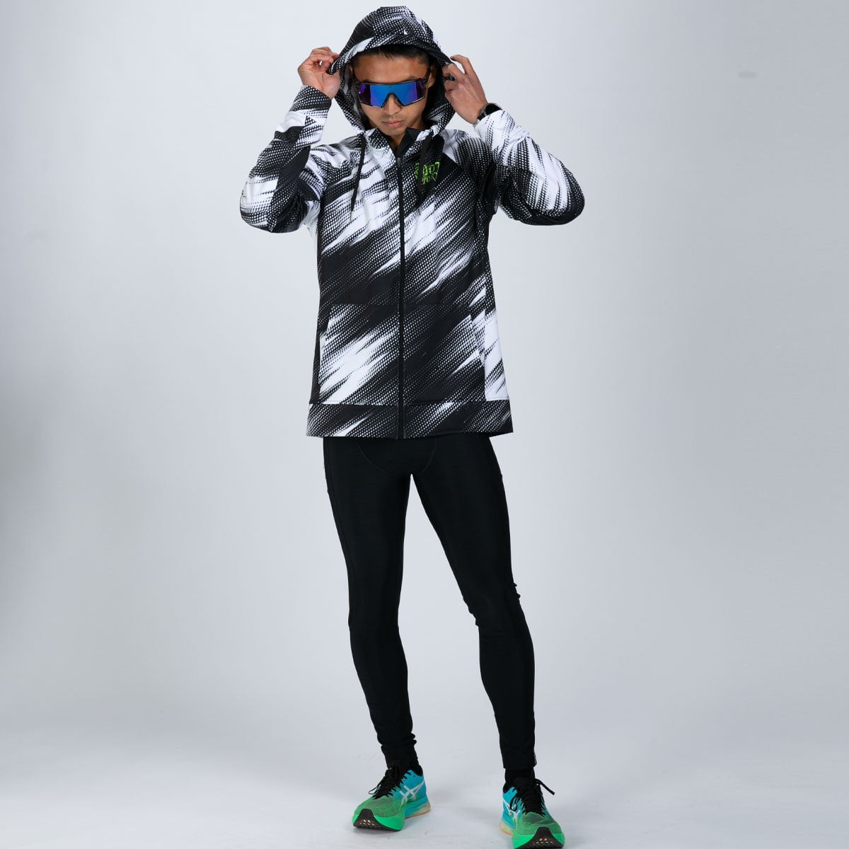 DriftSPEED Men's Limited Edition Thermal Hoodie - Lightweight Warm Fleece Pullover for Running, Hiking & Outdoor Activities