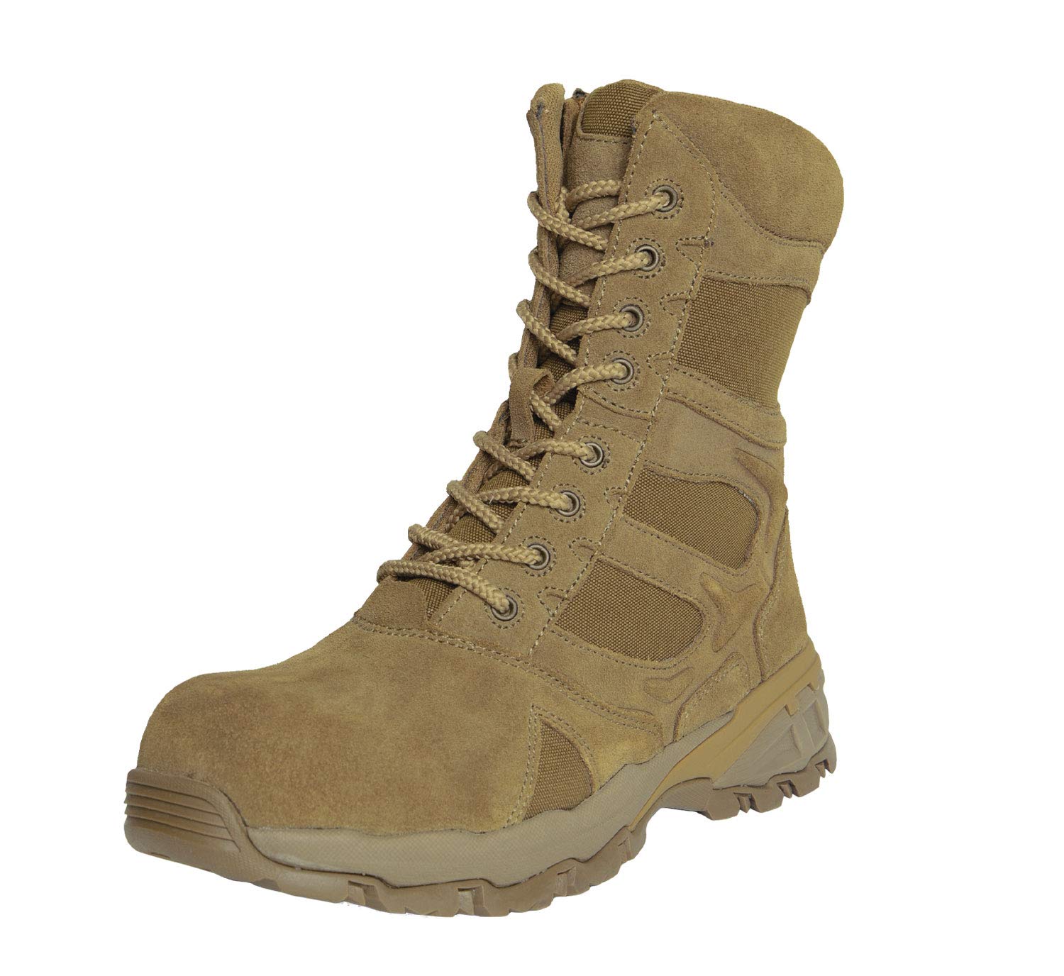 Rothco Men's V-Max Lightweight Tactical Boots - Durable Military Combat Shoes for Hiking, Outdoor & Work - Waterproof & Breathable Army Boots for Men