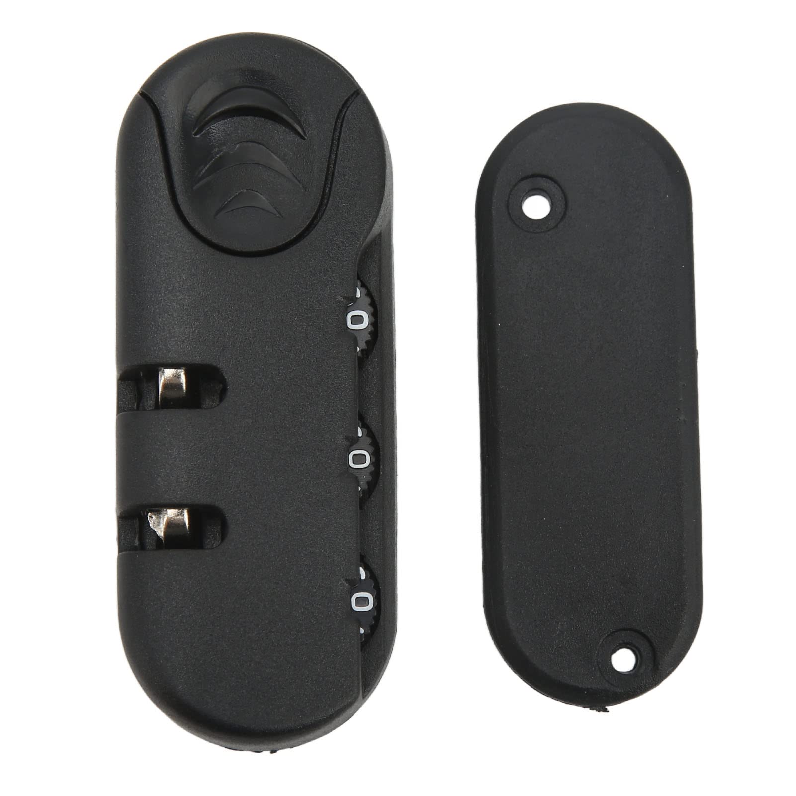3-Digit High Security Frosted Luggage Password Lock - TSA Approved Combination Suitcase Lock for Travel, Tool Boxes & Storage Cases | Durable & Lightweight for Airports, Hotels & Business Trips