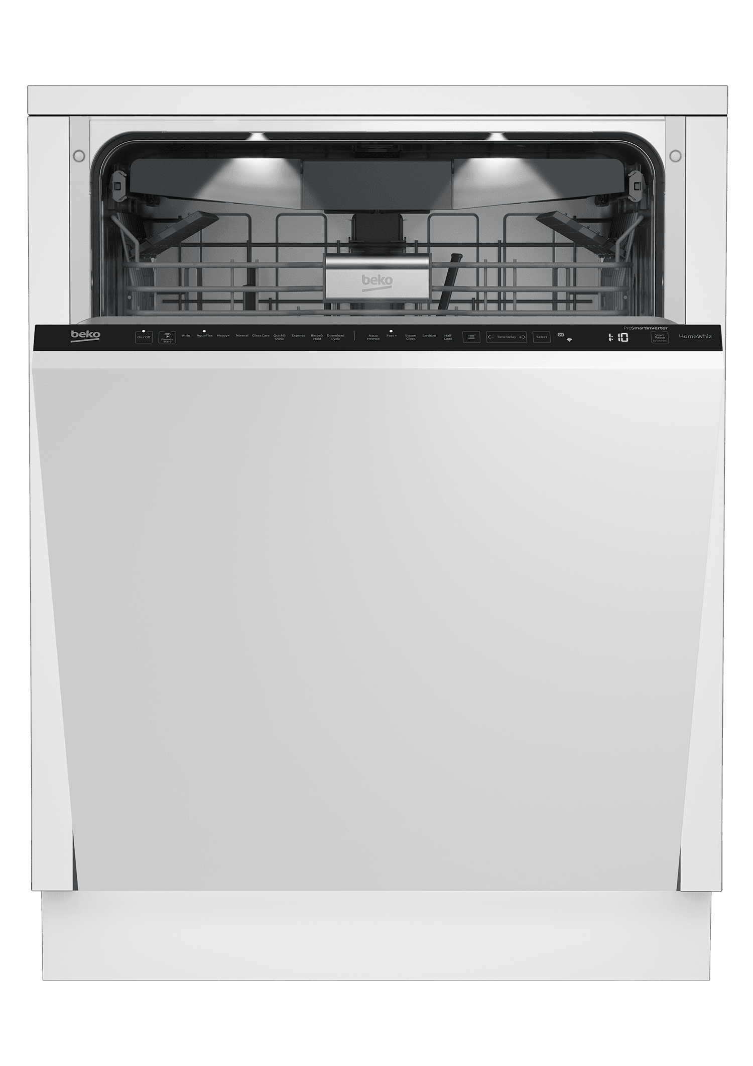 Beko DIT39432 Built-In Dishwasher - 16 Place Settings, 39 dB Ultra Quiet, Panel Ready Tall Tub Design for Modern Kitchens | Perfect for Large Families & Entertaining Guests