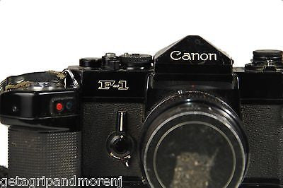 Canon F-1 35mm SLR Film Camera with 50mm FD 1.4 Lens - Vintage Photography, Film Enthusiasts, Professional Shooting