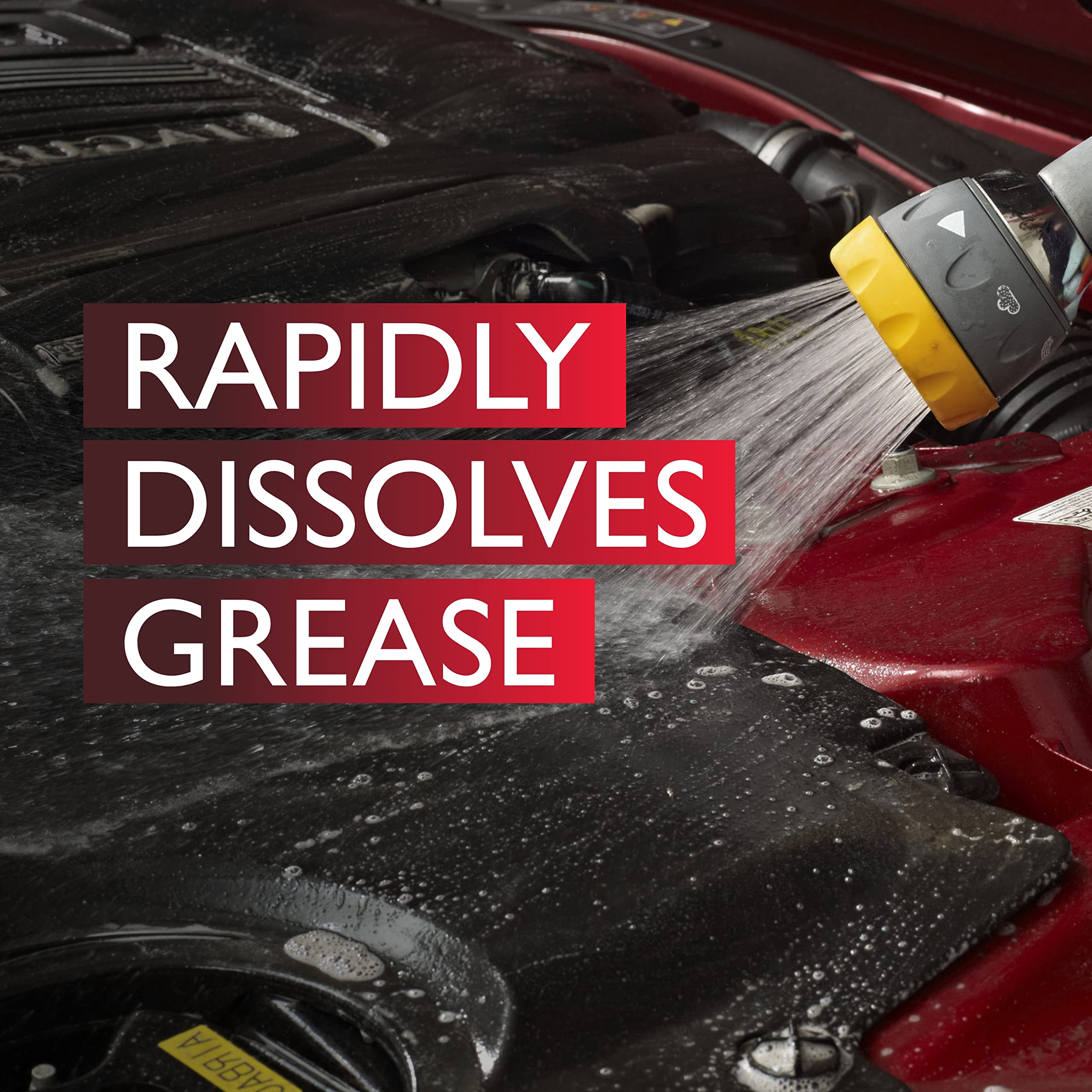 Autoglym Engine & Machine Cleaner 1 Liter - Heavy Duty Degreaser for Cars, Motorcycles, Lawn Mowers - Perfect for Engine Bay Cleaning & Maintenance