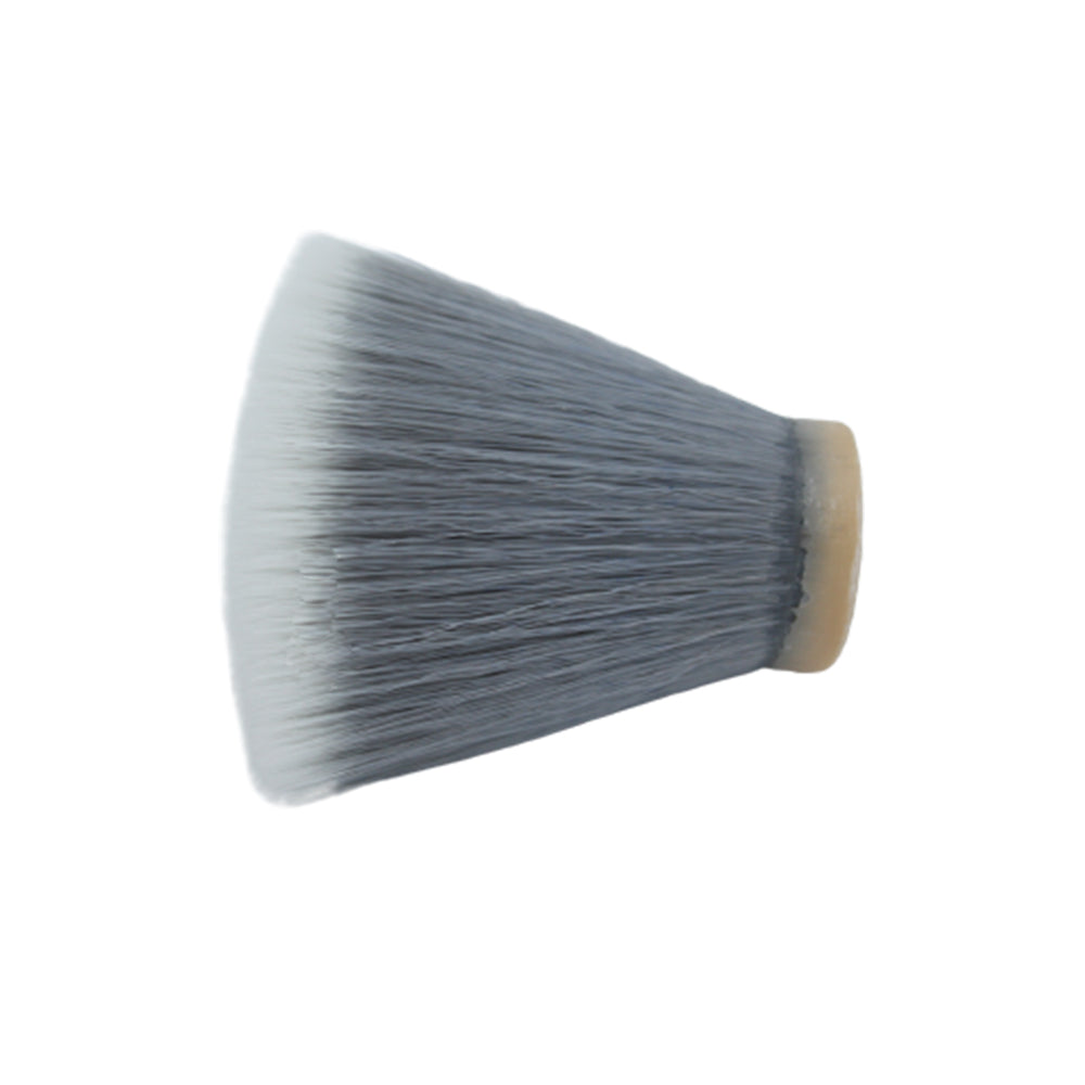 26mm SilkSmoke™ Synthetic Knot Fan/Flat Top Hybrid Makeup Brush - Perfect for Foundation, Powder & Blending (Professional Beauty Tools for Flawless Makeup Application)