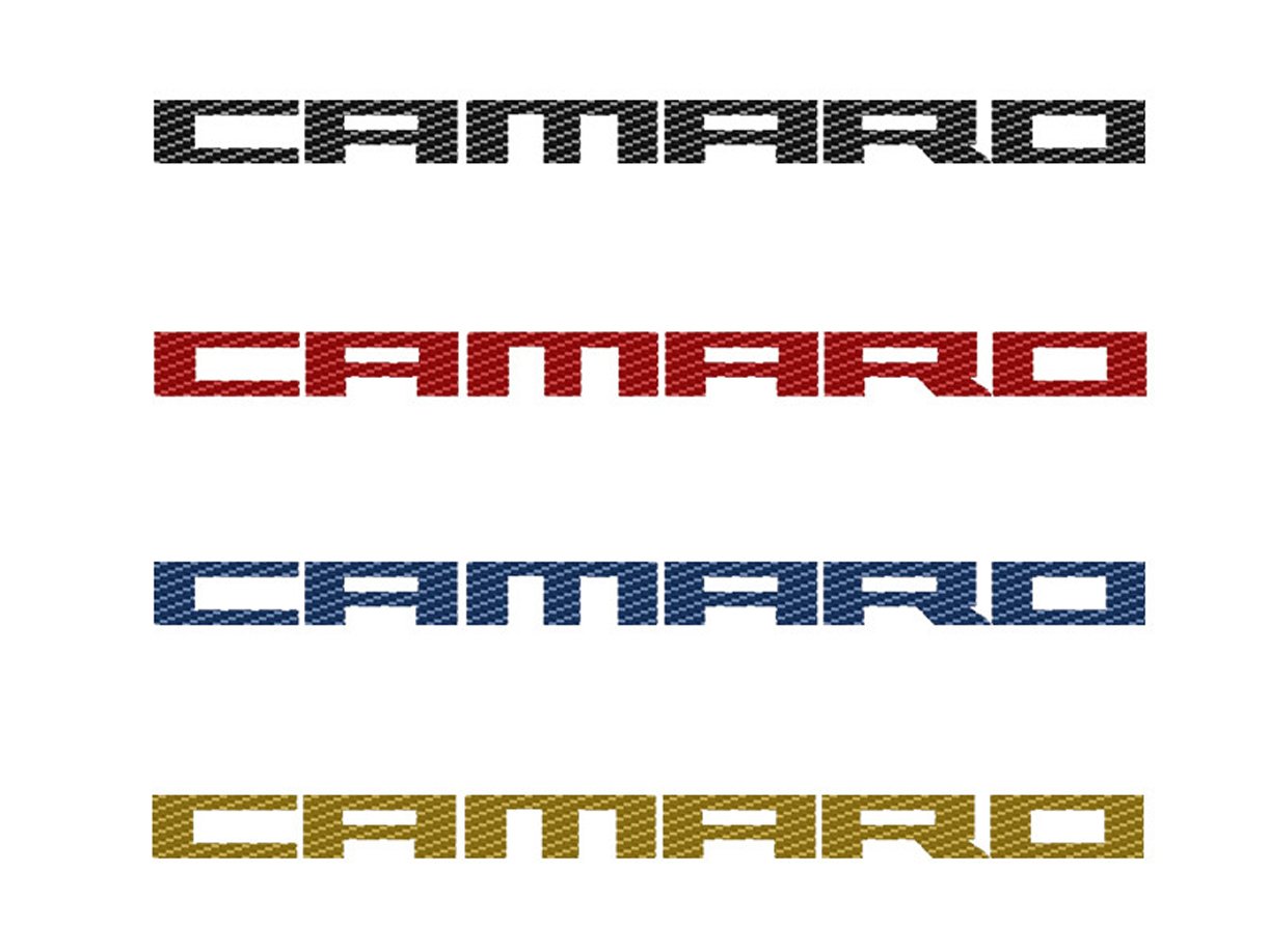 American Car Craft Yellow Door Kick Plates - 2pc Camaro Style for Enhanced Protection