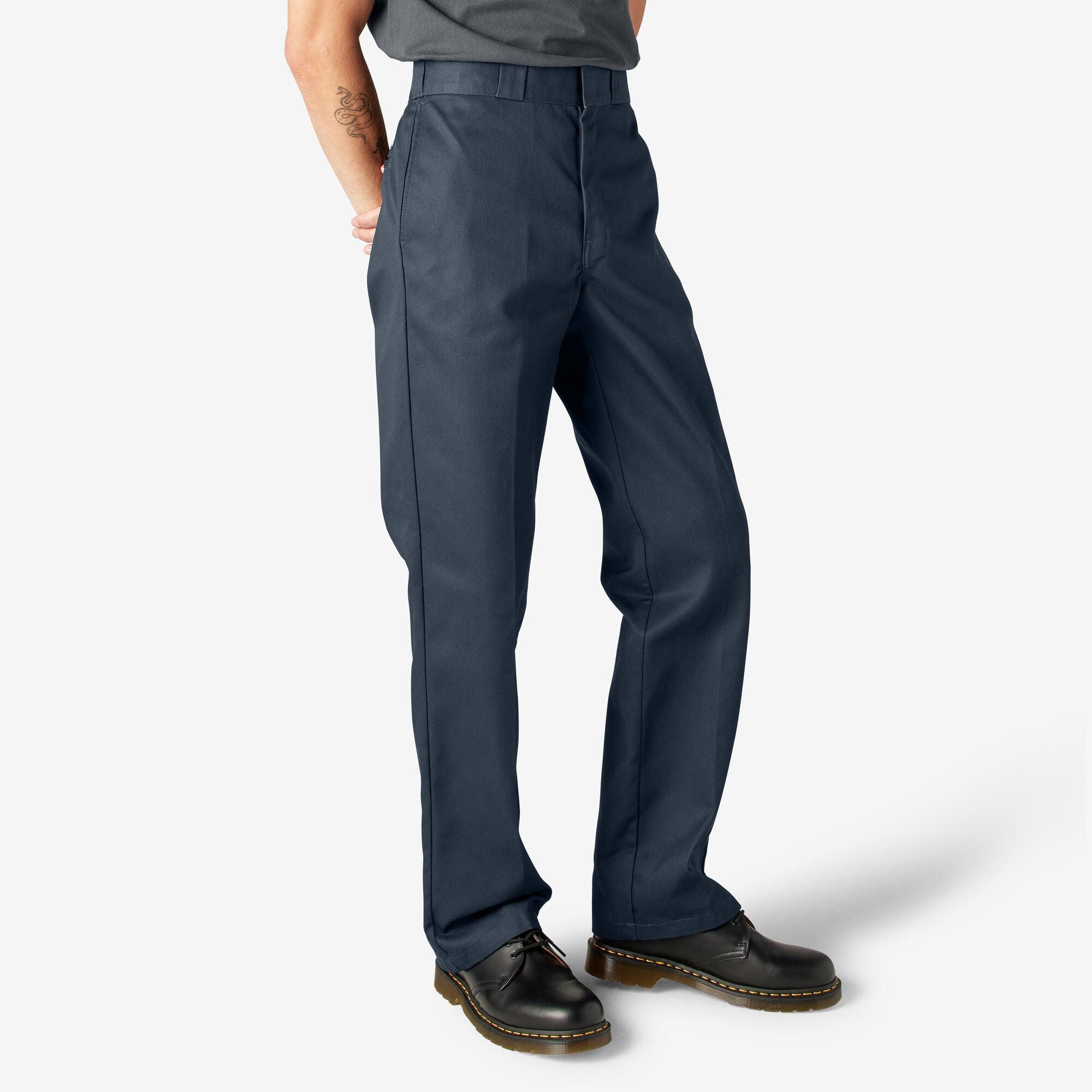 Original 874® Work Pants for Men - Durable Dark Navy Blue Workwear Trousers for Construction, Carpentry & Outdoor Jobs