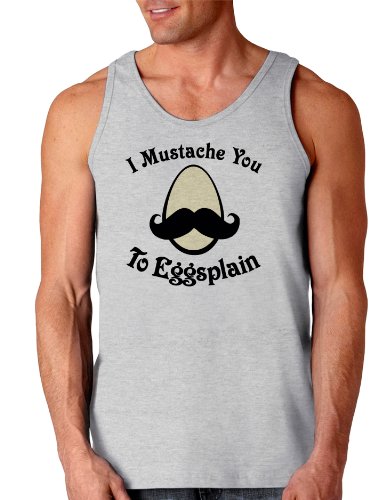 I-mustache-you-to-eggsplain Ash-gray