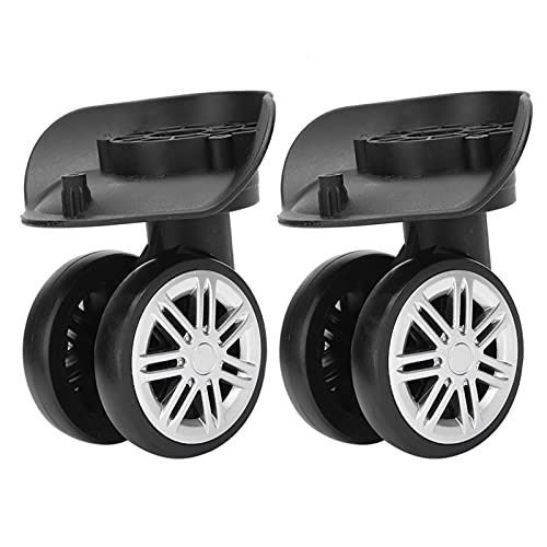 Durable Draw-Bar Box Wheels - Mute Double Row Large Suitcase Replacement Wheels for Luggage, Wear Resistant Travel Accessories - Perfect for Mountaineering, Camping & Outdoor Adventures