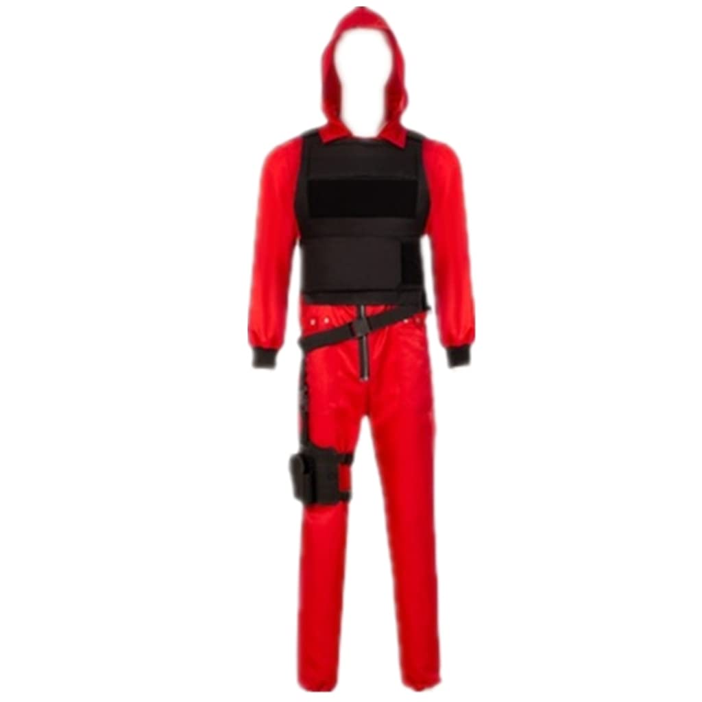 Tokio Salvador Dali Cosplay Costume - Money Heist Jumpsuit & Corset Top for Men & Women | Perfect for Halloween, Cosplay Parties & Themed Events