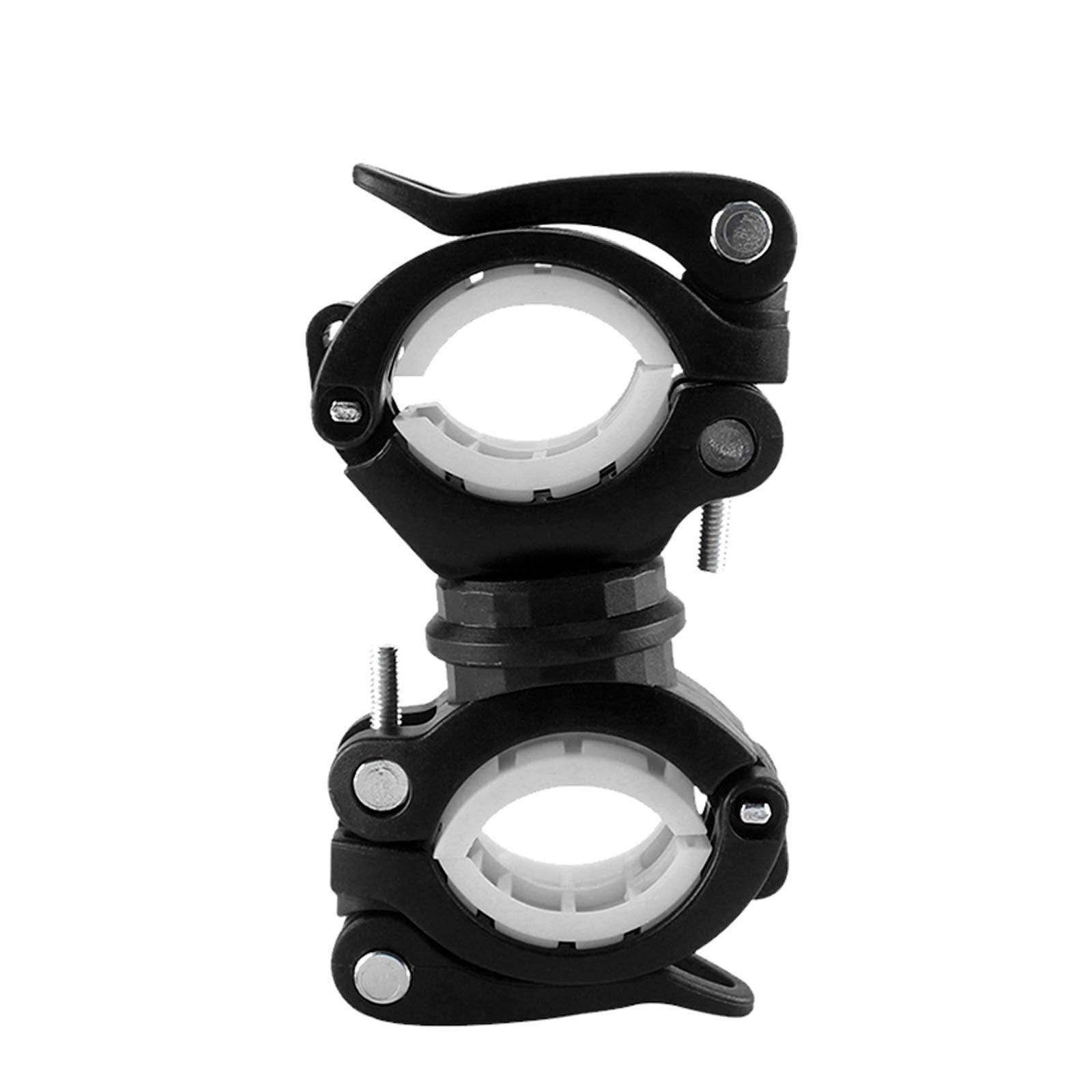 SSJY Universal Rotating Bike Light Holder - Adjustable Bicycle Flashlight Mount for Mountain & Road Bikes | Perfect for Night Cycling, Commuting & Outdoor Adventures