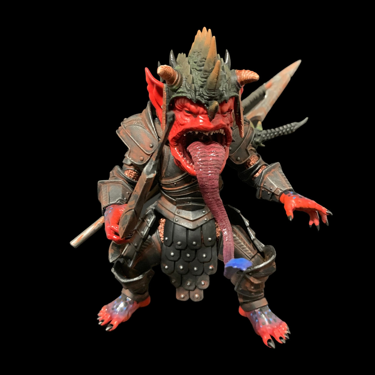 Mythic Legions: Legion of Arethyr Helphyre Goblin Action Figure - Collectible Fantasy Warrior for Display & Role-Playing Games (RPG) - Perfect for Collectors, D&D Enthusiasts, and Tabletop Battles