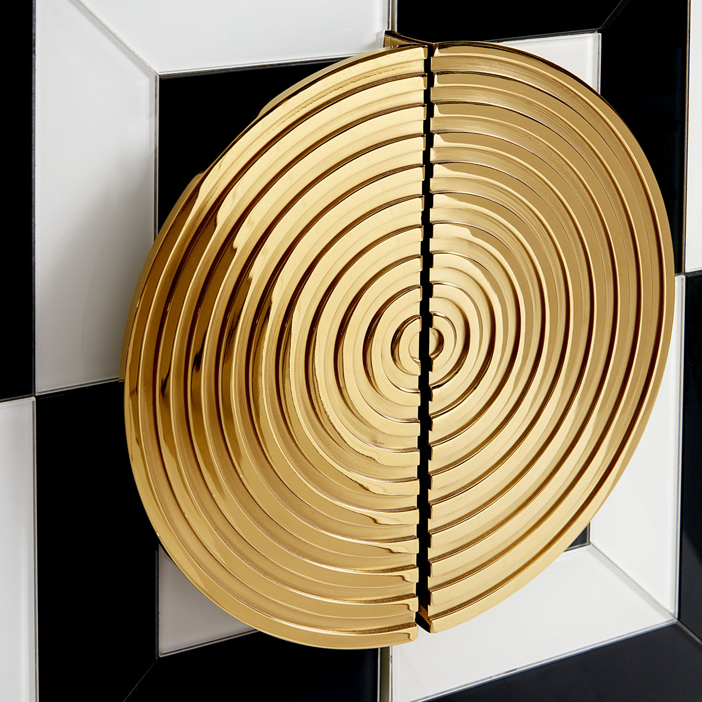 Op Art Bar - Modern Abstract Wall Decor for Living Room, Bedroom & Office - Unique Handmade 3D Art Piece for Home & Office Decor