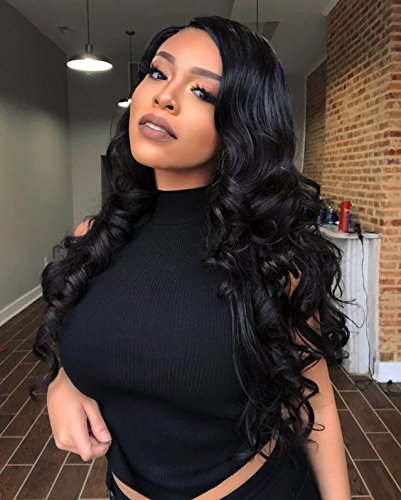 Bella Hair Best One Donor 100% Virgin Human Hair Extensions - Natural Color Loose Wave 3 Bundles (26