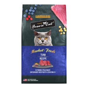 Premium Grain-Free Tuna Cat Food for Adult Cats - Fussie Cat High Protein Wet Food - Perfect for Indoor & Outdoor Cats, Mealtime & Treats