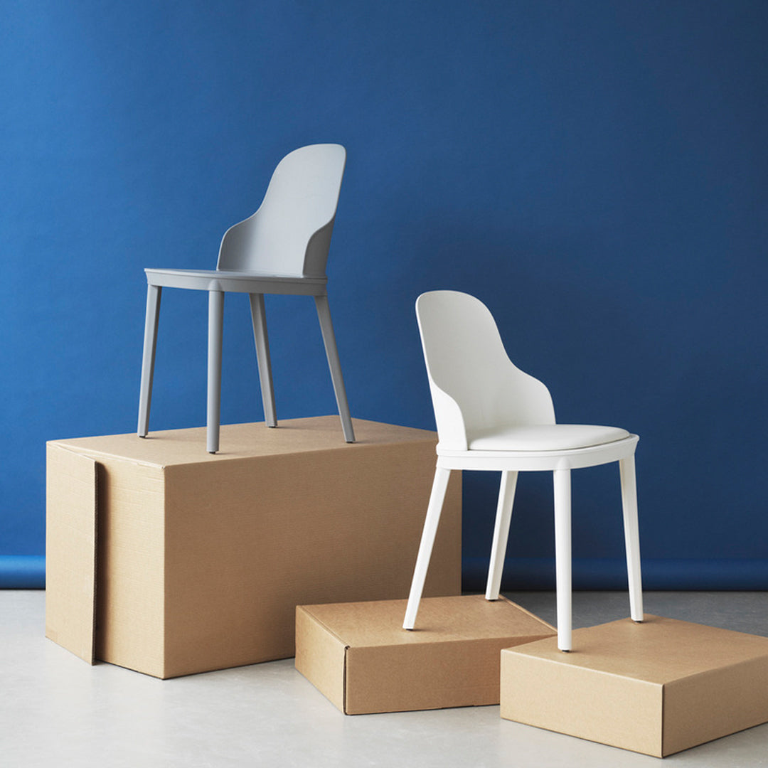 Allez Dining Chair - Upholstered Seat for Kitchen, Dining Room & Office - Comfortable Modern Chair for Home & Restaurant Use