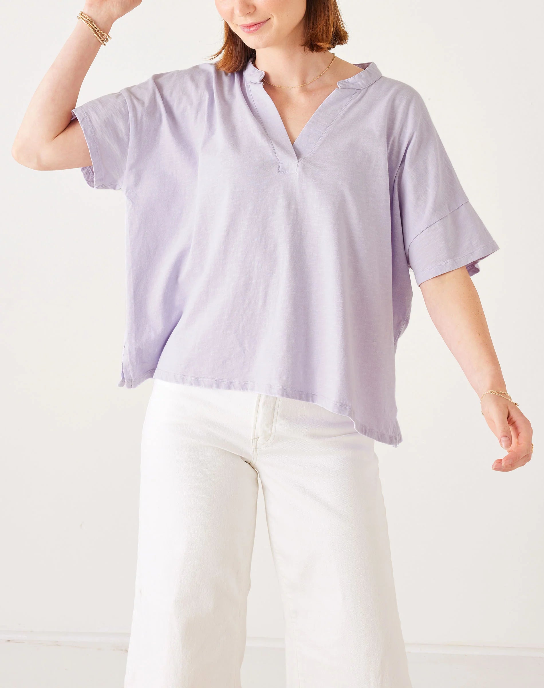 Amelia Short Sleeve T-Shirt Collection for Women | Soft Cotton Casual Tees | Perfect for Everyday Wear, Workouts & Weekend Outfits