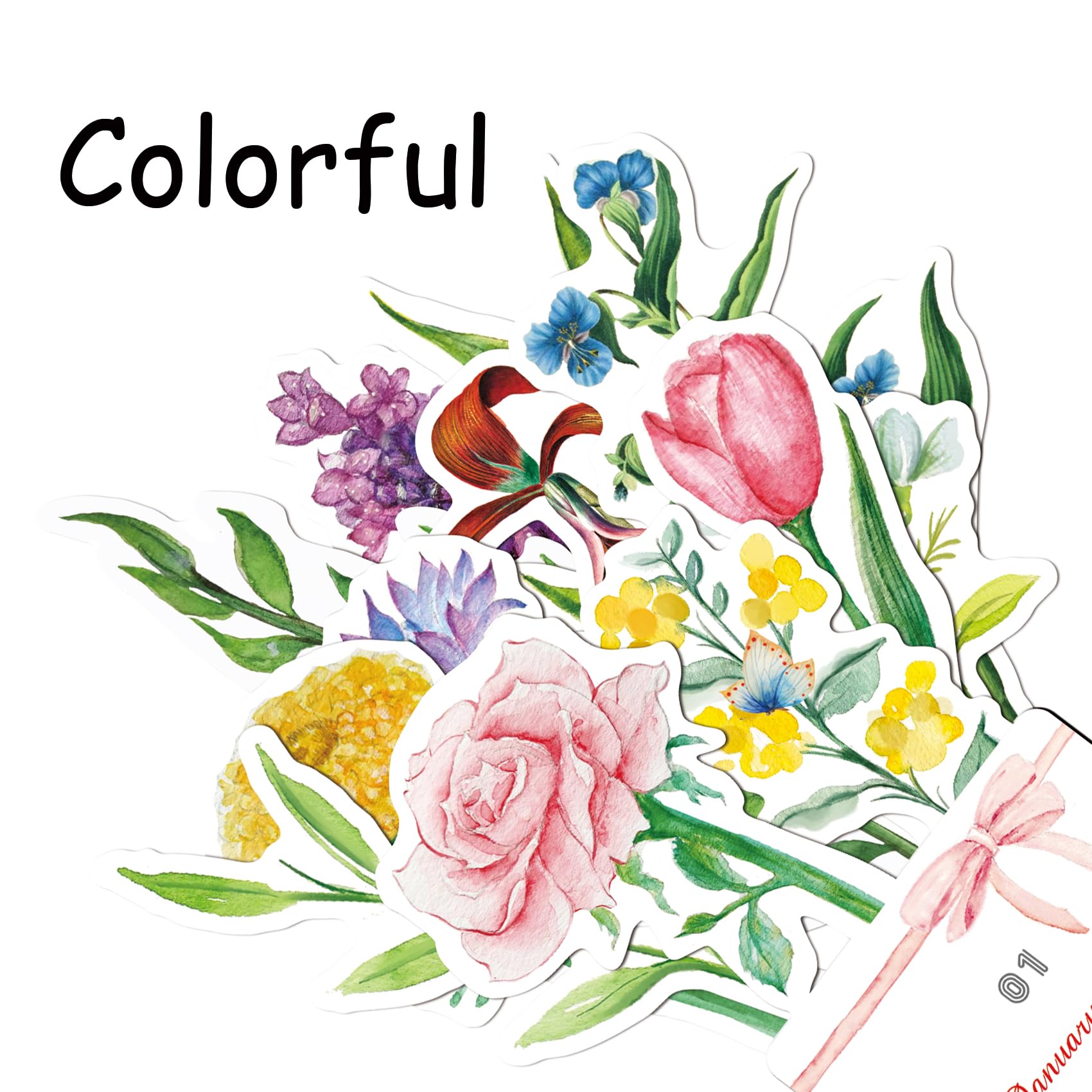 2025 Floral Desk Calendar - Elegant Vase-Shaped Monthly Planner (3.9