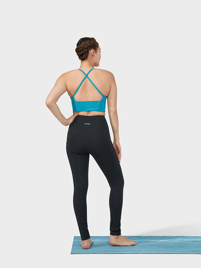 Manduka Renew High Rise Women's Yoga Leggings - Breathable Workout Pants for Pilates, Running & Gym - Premium Comfort & Performance Activewear