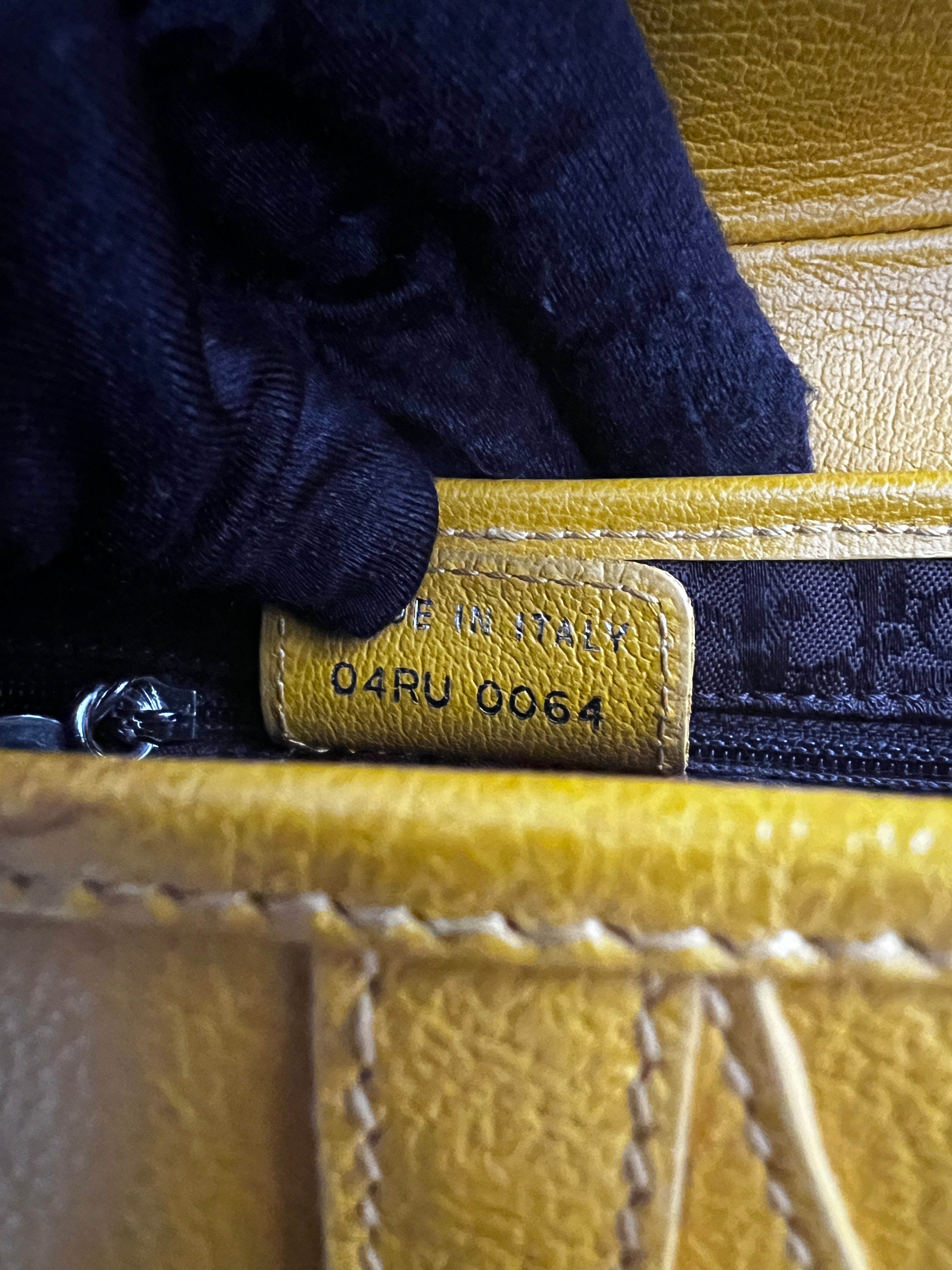 Dior Mustard Leather Saddle Bag for Women | Luxury Designer Handbag | Perfect for Work, Travel & Evening Events