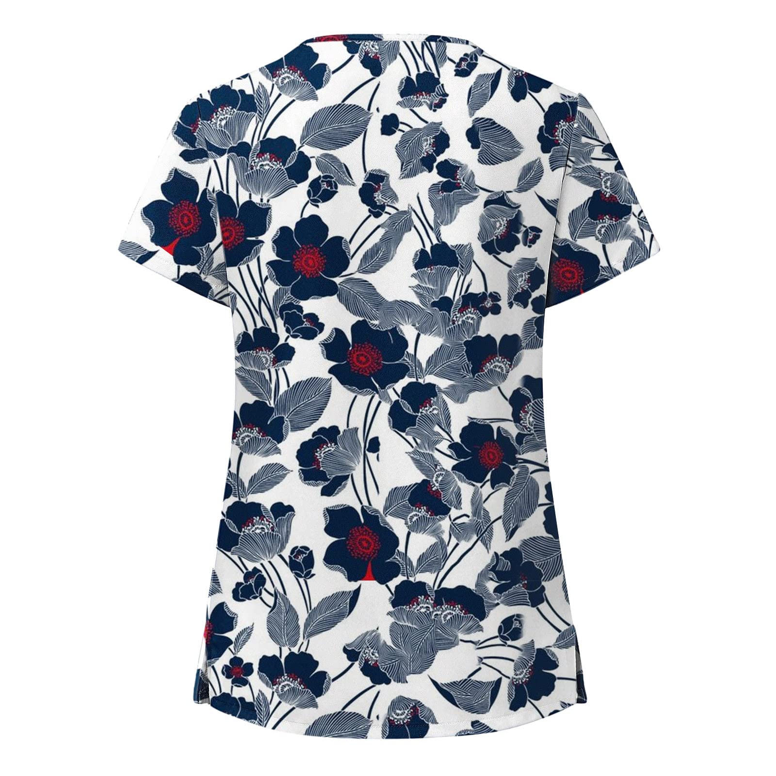 Women's Cotton T-Shirt - Long Sleeve & Short Sleeve Casual V-Neck Tops | Fashionable Heavy Shirts for Everyday Wear, Work & Outfits