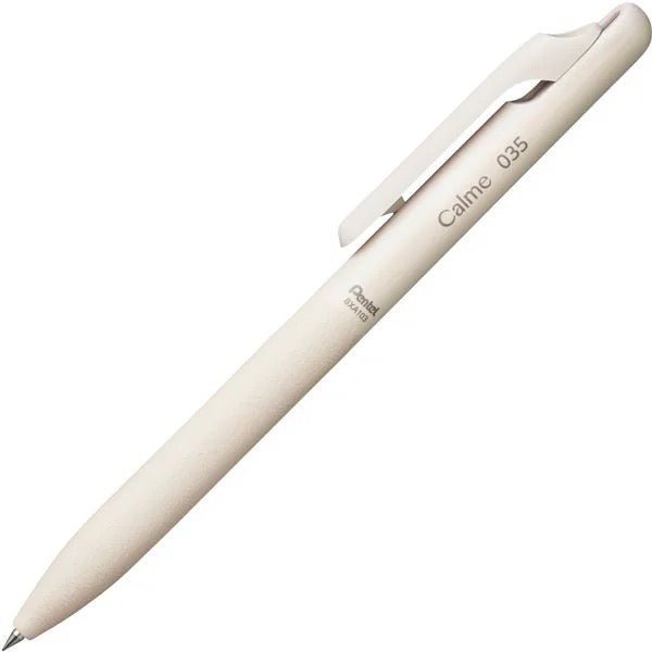 Premium Calme Ballpoint Pen - Smooth Writing, Comfort Grip - Ideal for Office, School & Note Taking - Pentel Brand