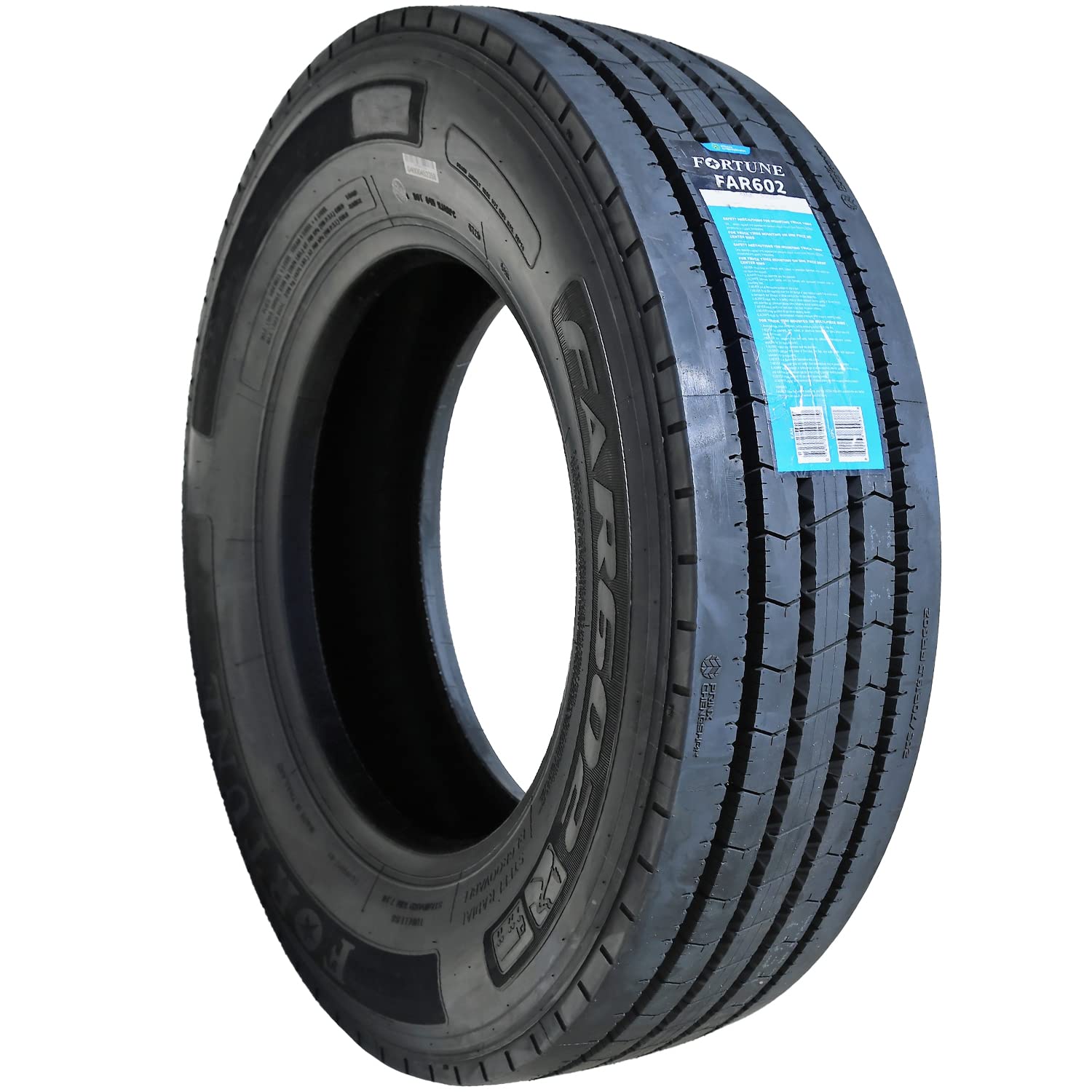 FAR602 215/75R17.5 135/133L H Commercial Truck Tire - Heavy Duty All-Season Tires for Semi Trucks & Trailers - Ideal for Long Haul Transport & Highway Driving
