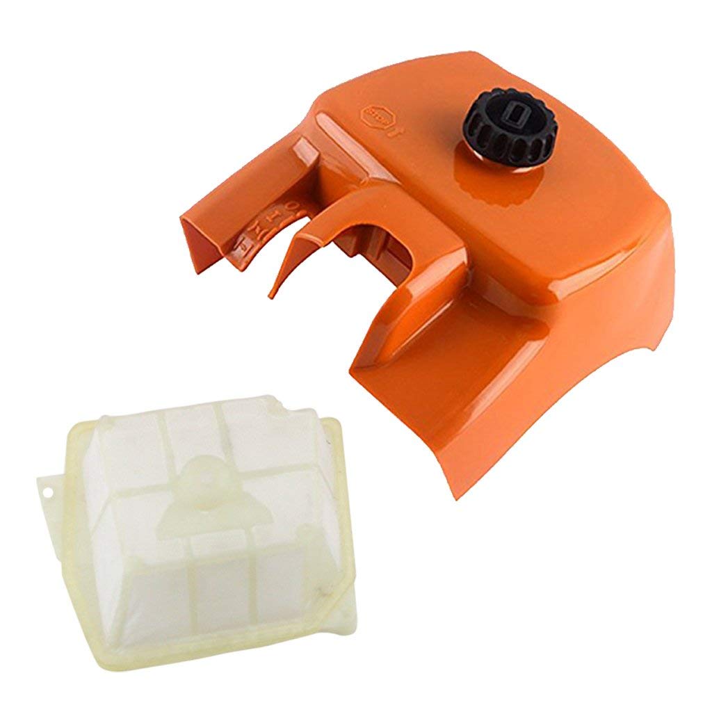 MS341 Chainsaw Air Cleaner Replacement Kit with Filter & Lid - Compatible with Carburetor Box - Perfect for Chainsaw Maintenance & Repair (Outdoor Power Equipment)