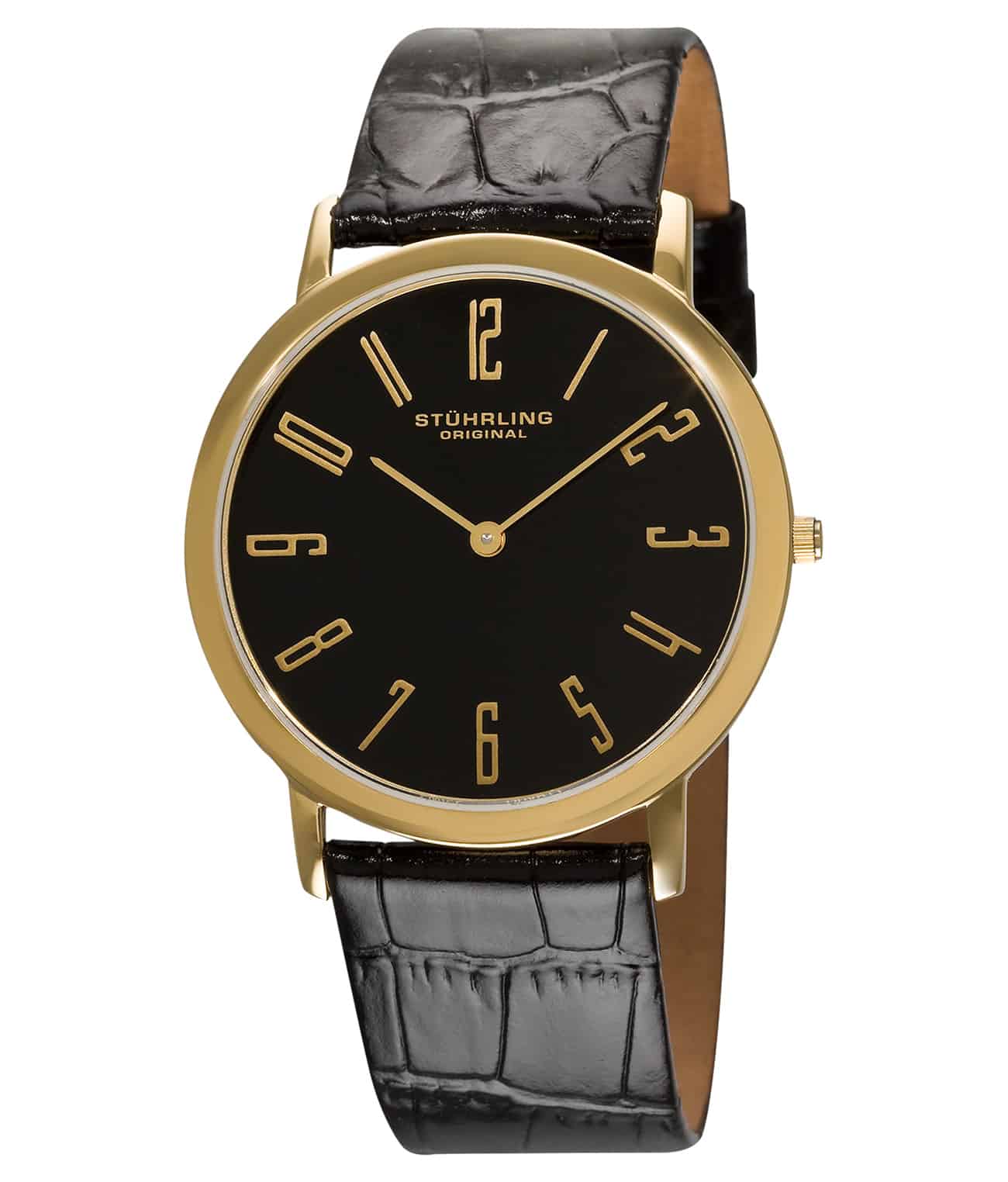 Belmont 216A Quartz 38mm Classic Men's Watch - Stylish & Waterproof for Business, Casual & Formal Occasions