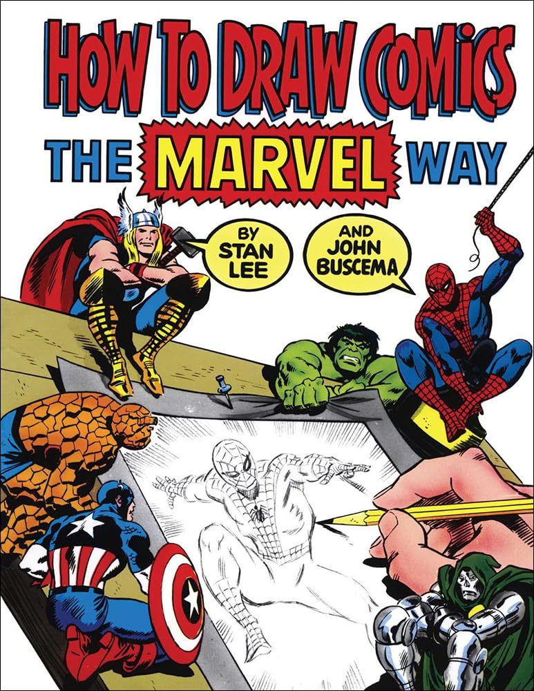 How to Draw Comics The Marvel Way - Step-by-Step Guide for Beginners | Learn Comic Book Art Techniques | Perfect for Aspiring Artists & Marvel Fans