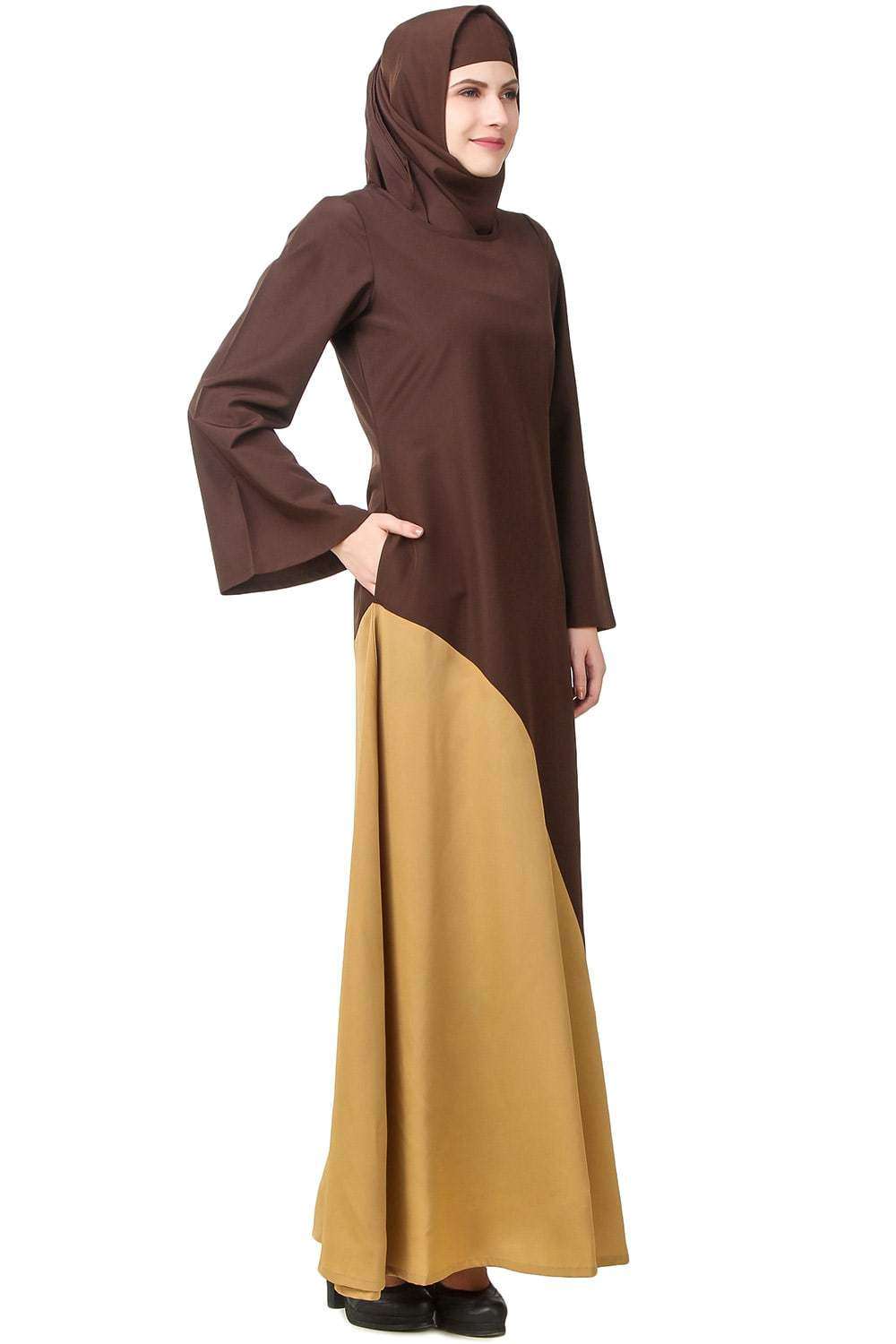 Bashirah Abaya - Elegant Muslim Women's Prayer Dress for Modest Fashion & Daily Wear