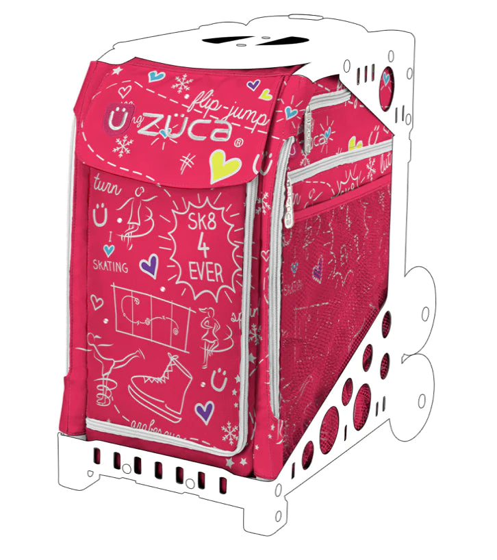 ZÜCA Sport Prints Inserts - Customizable Backpack Organizer for Dance, Gymnastics & Skating | Perfect for Sports Equipment, Shoes & Accessories Storage
