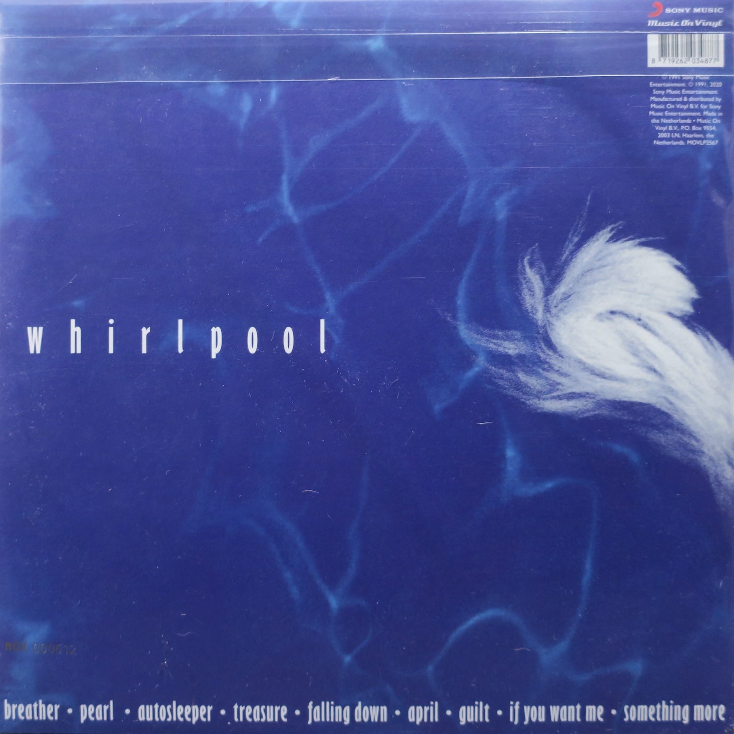 CHAPTERHOUSE 'Whirlpool' 180g MARBLE Vinyl LP (1991 UK Indie/Shoegaze Record) - Perfect for Vinyl Collectors & Shoegaze Music Lovers
