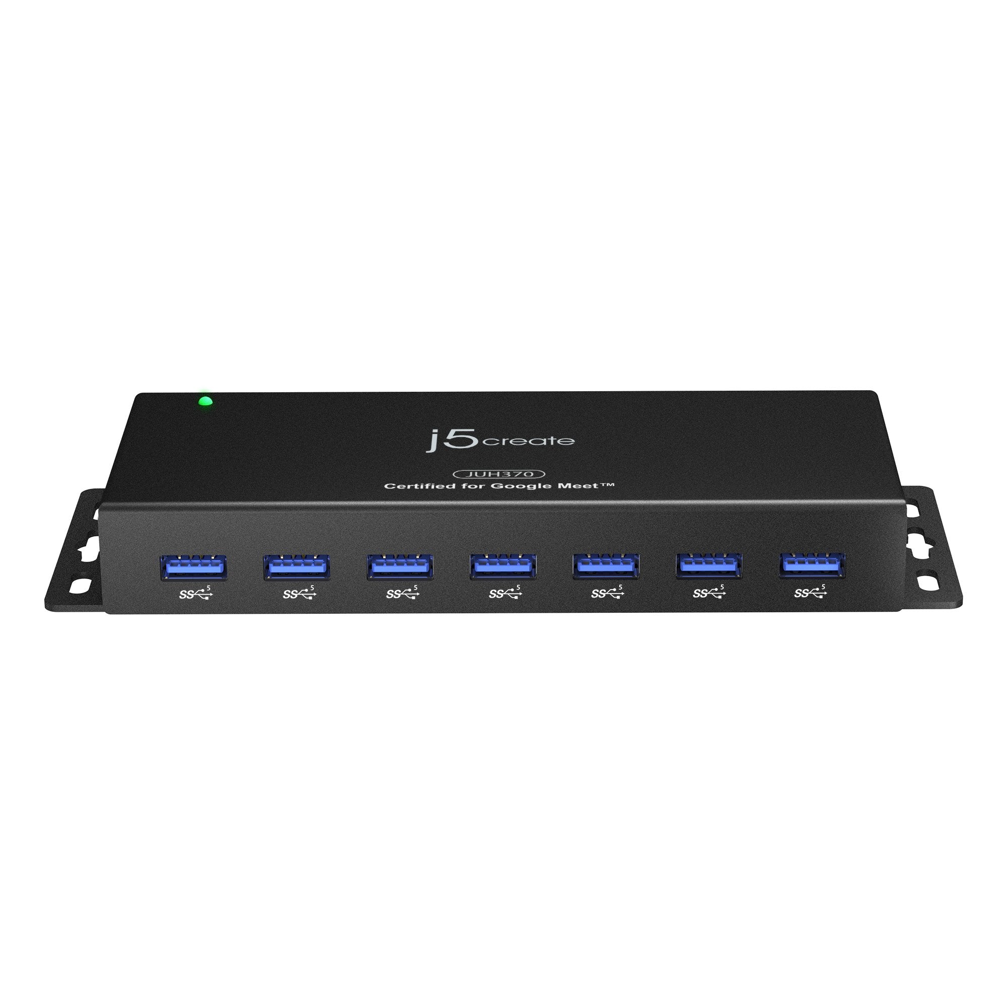 7-Port USB 3.0 Hub with ESD & Surge Protection - High Speed Data Transfer for Industrial & Office Use - Perfect for Multiple Device Charging & Data Sync