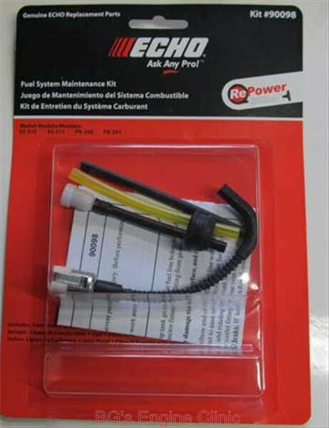 Echo RePower Kit - FUEL SYSTEM KIT for ES 210, PB 200, PB 201, PB 2155 Chainsaws | Complete Fuel System Replacement | Perfect for Landscaping & Tree Maintenance