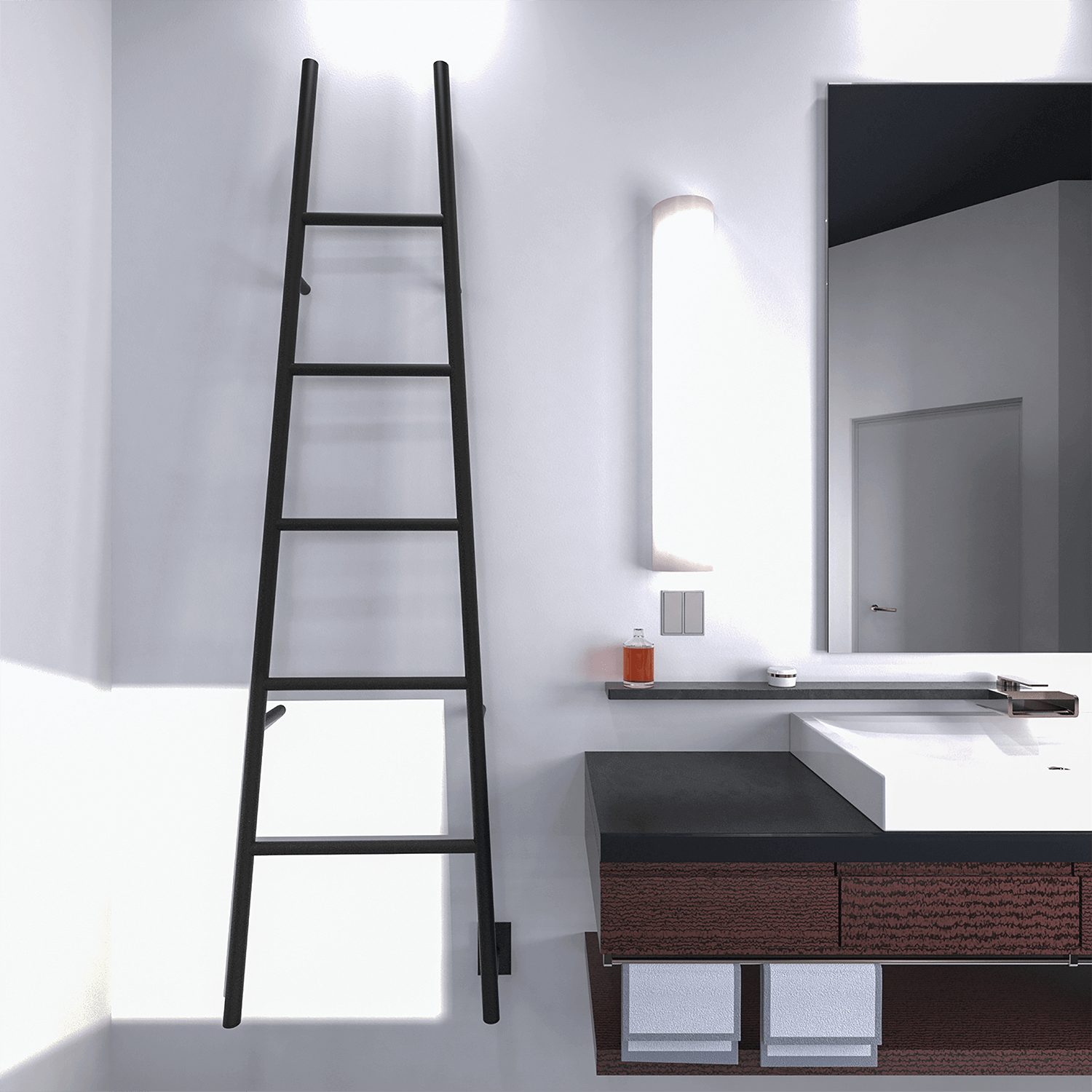 Amba Jeeves Hardwired Ladder Towel Warmer - 20.5