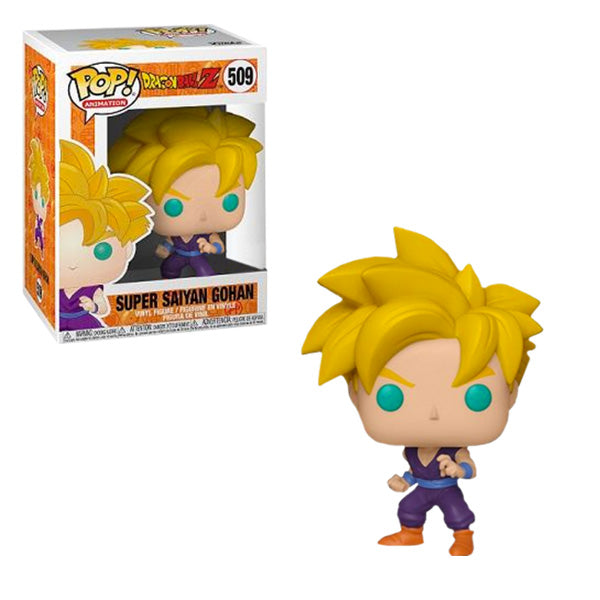 Dragon Ball Z Super Saiyan Gohan #509 Funko Pop Vinyl Figure - Anime Collectible for Display, Gifts & Home Decor